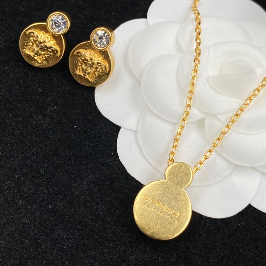 X1R75V77X Popular    Necklace . Earrings