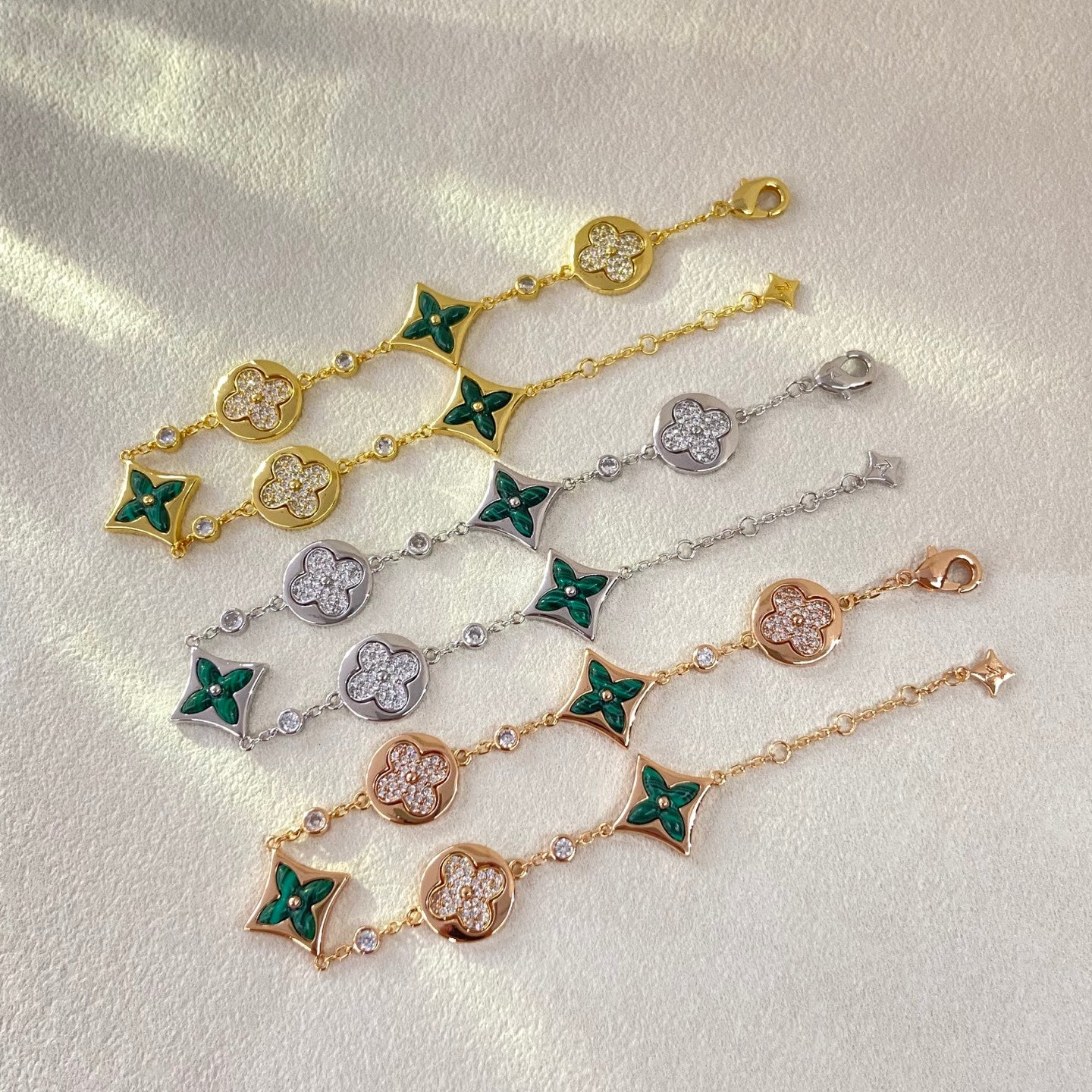 X5N86E1K Popular  Earrings, Bracelets(6 flower bracelets)