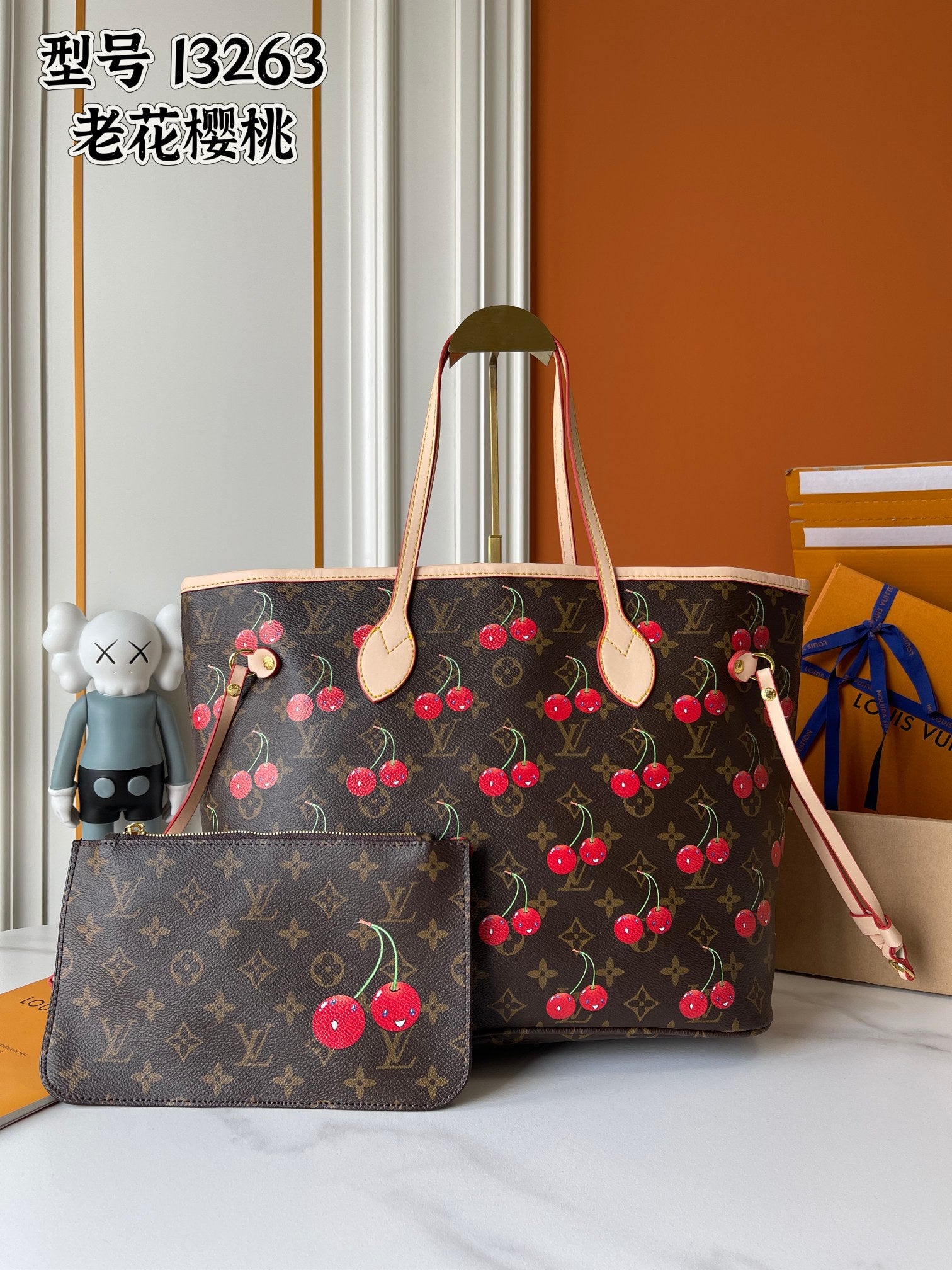 B1P46E64 Popular leather bag
