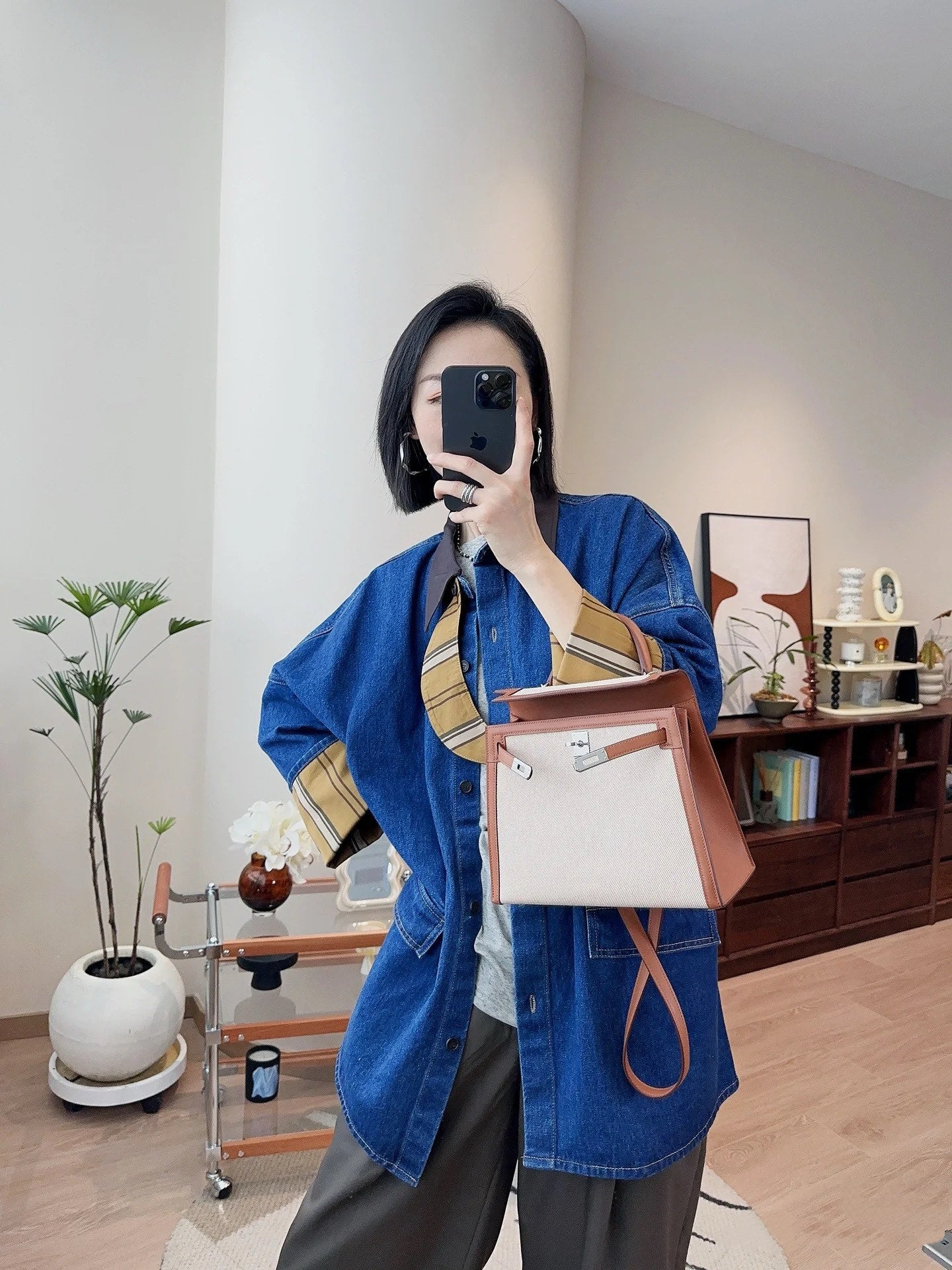 B1R15H119 Popular   leather bag