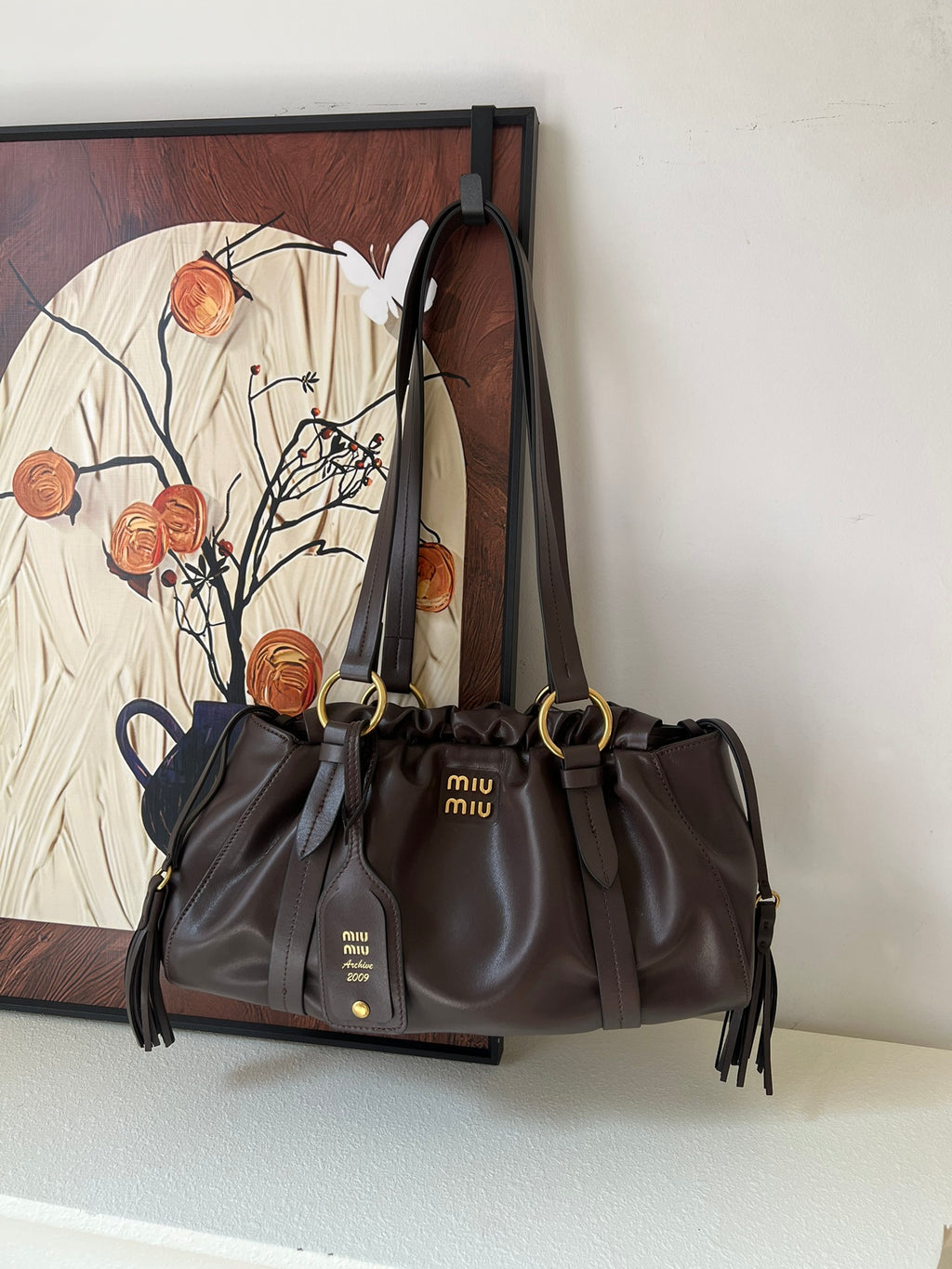 B1W25A79 Popular leather bag