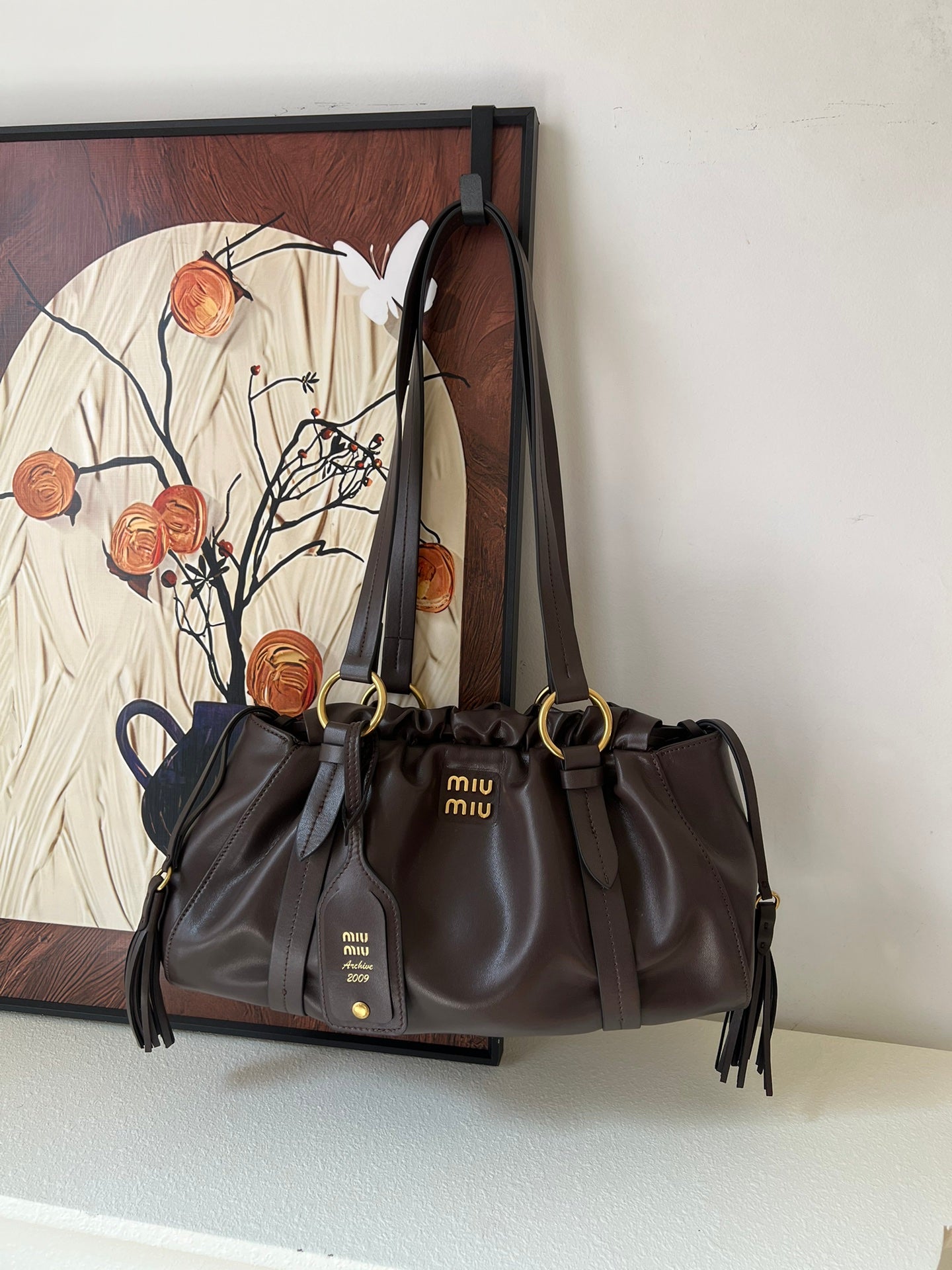 B1W25A79 Popular leather bag