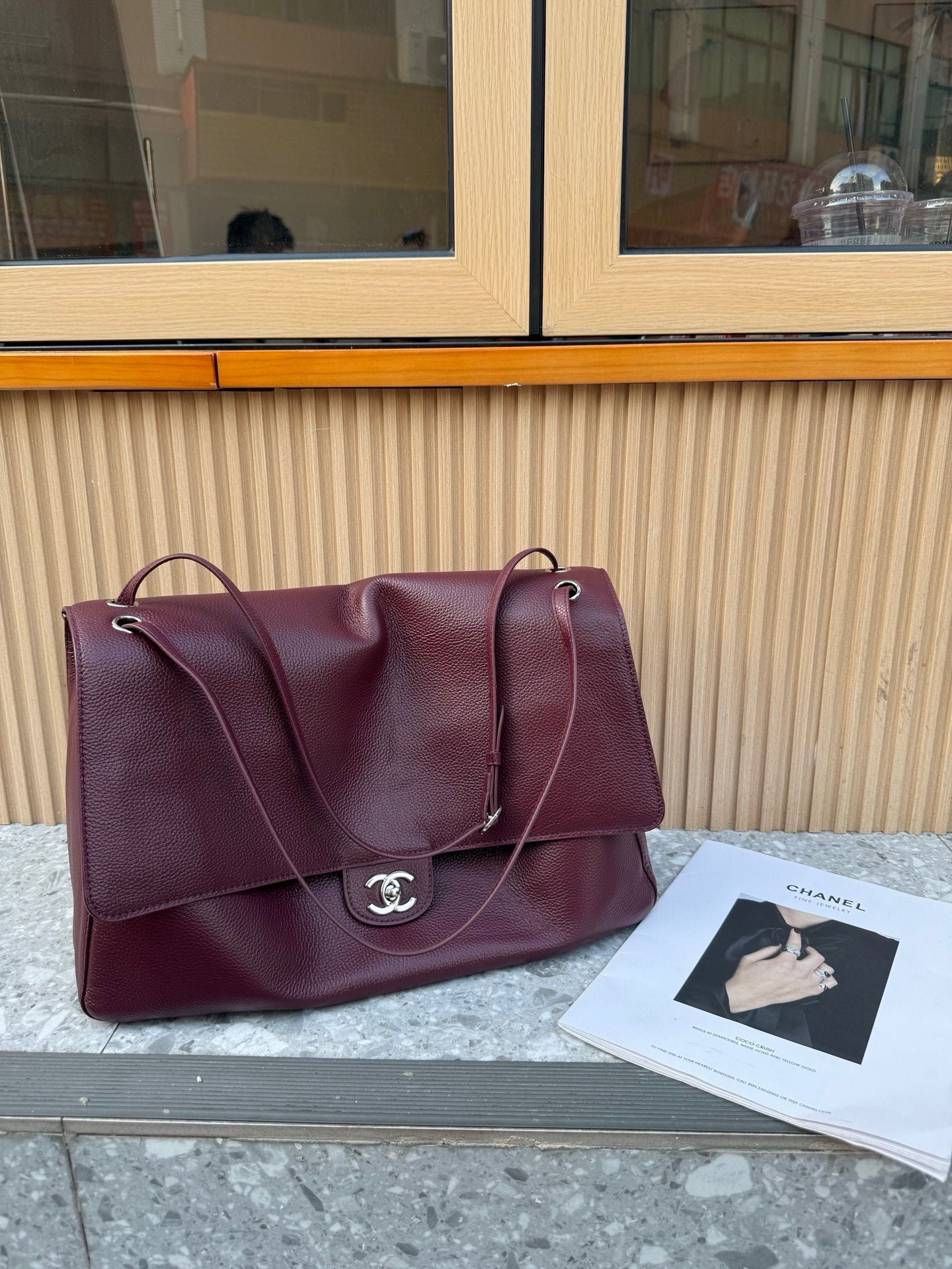 B1X76C9  Popular high-quality leather bag