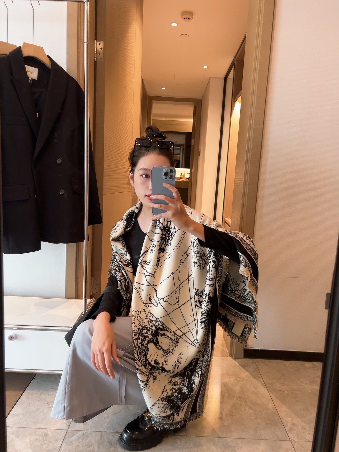 W1R86D25 Popular Winter Scarves