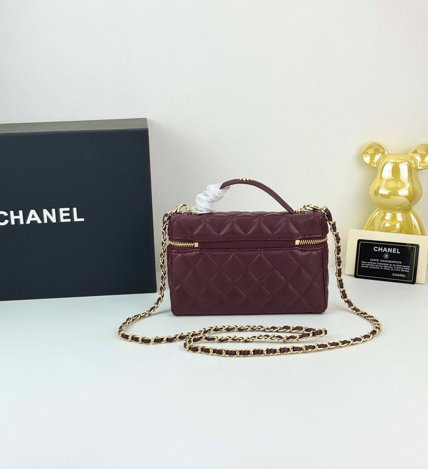 B1Q55C3 Popular   leather caviar bag