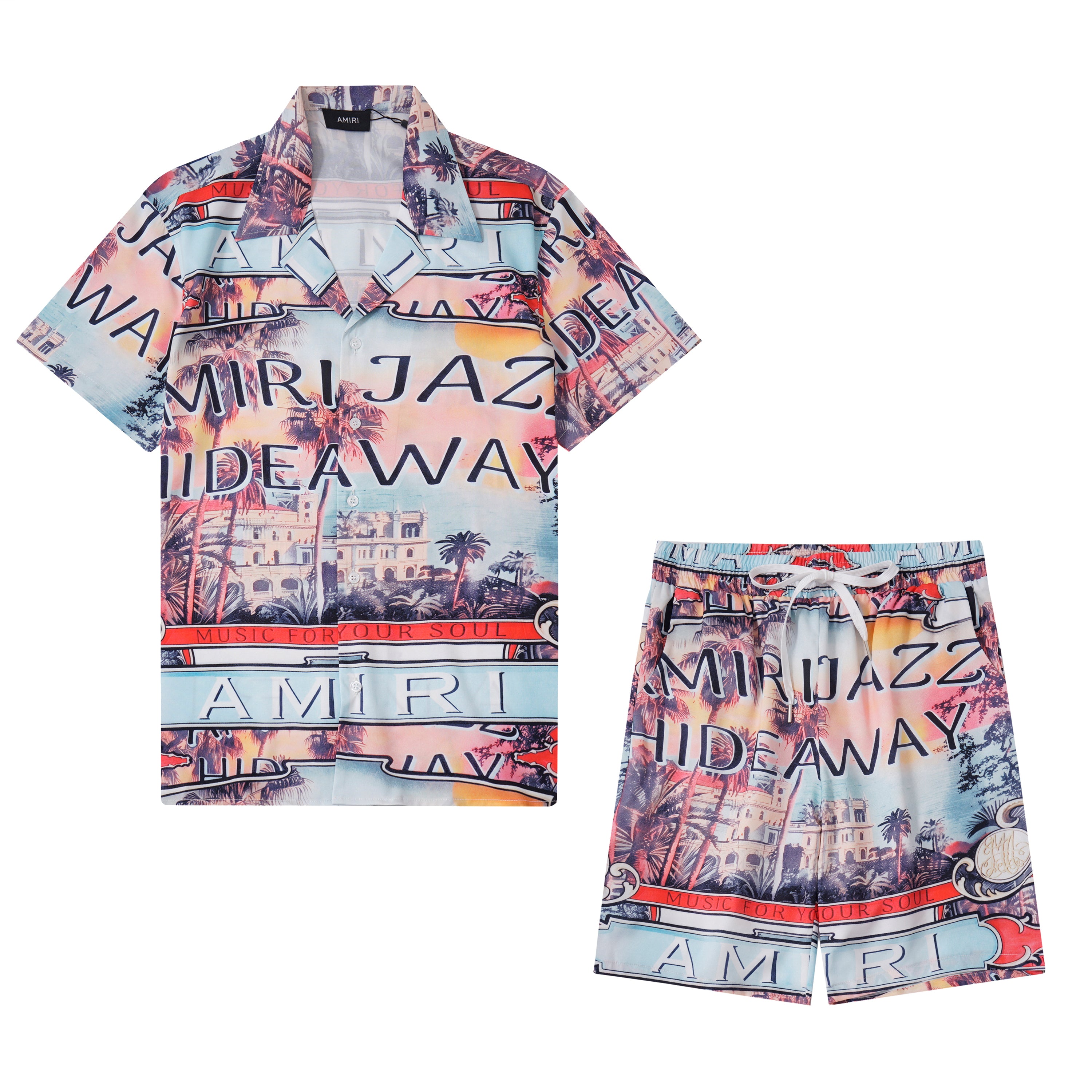 U1R35A137 Popular shirt and shorts set