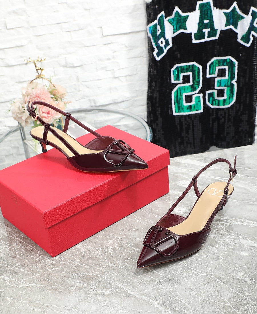Z2R45VL18 Popular leather  High heels