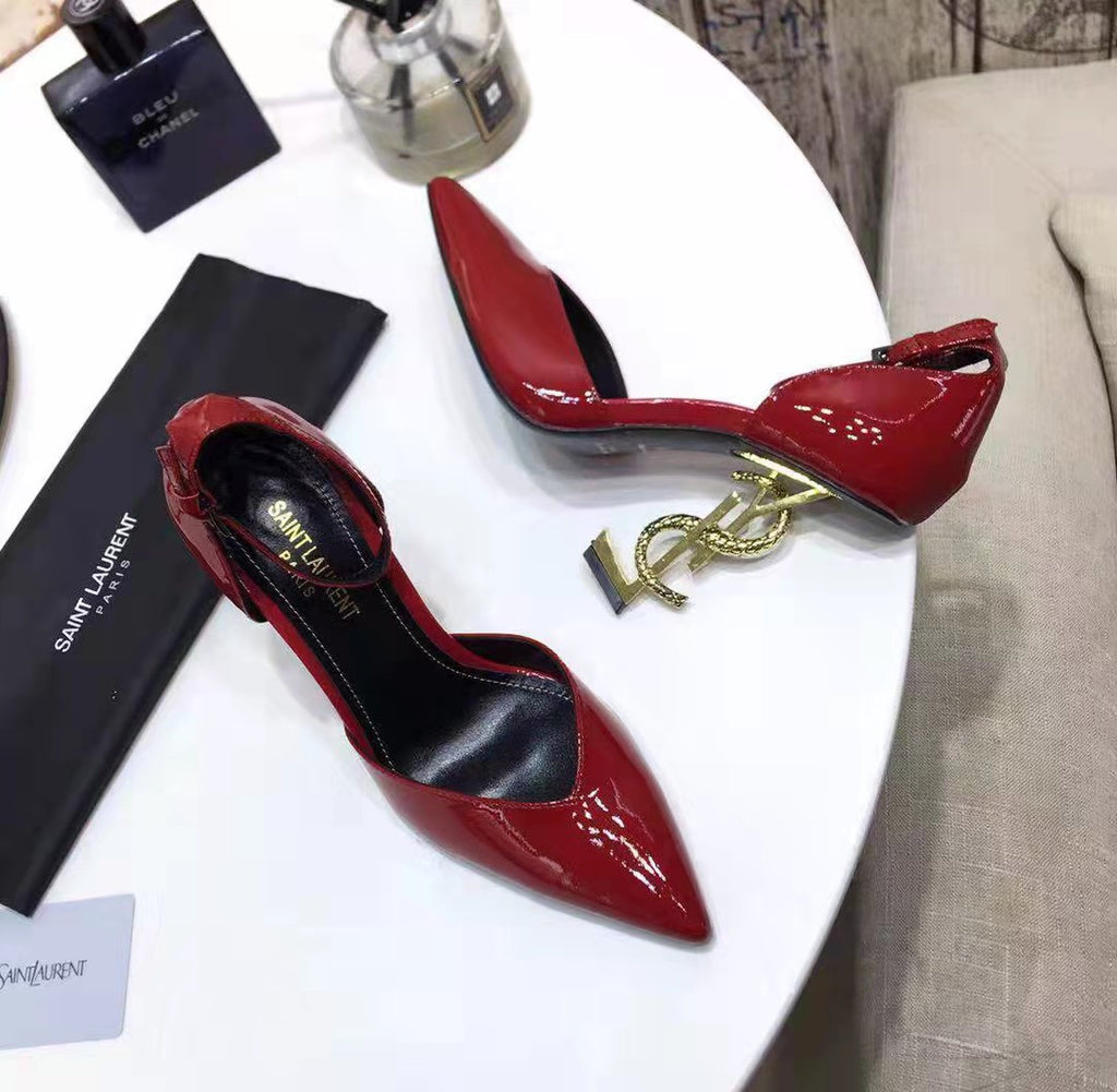 Z2XSL159 Popular leather high heels（patent leather）