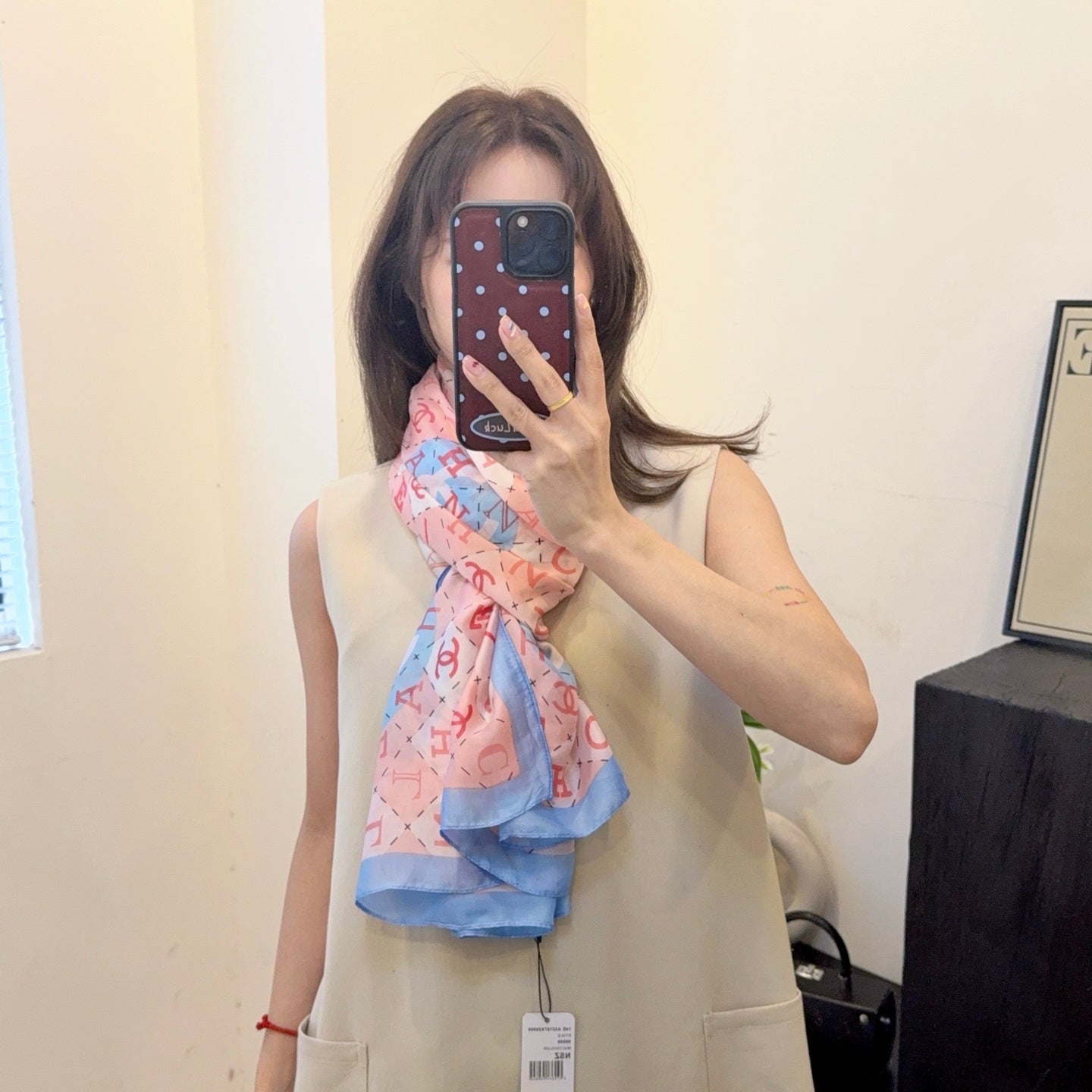 W1Z35C204 Popular Silk Scarve