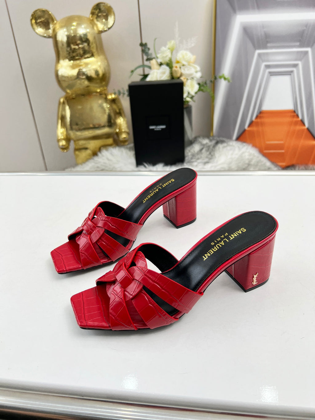 Z2Z85SL35  Popular leather High heels(Heel height 6.5CM)