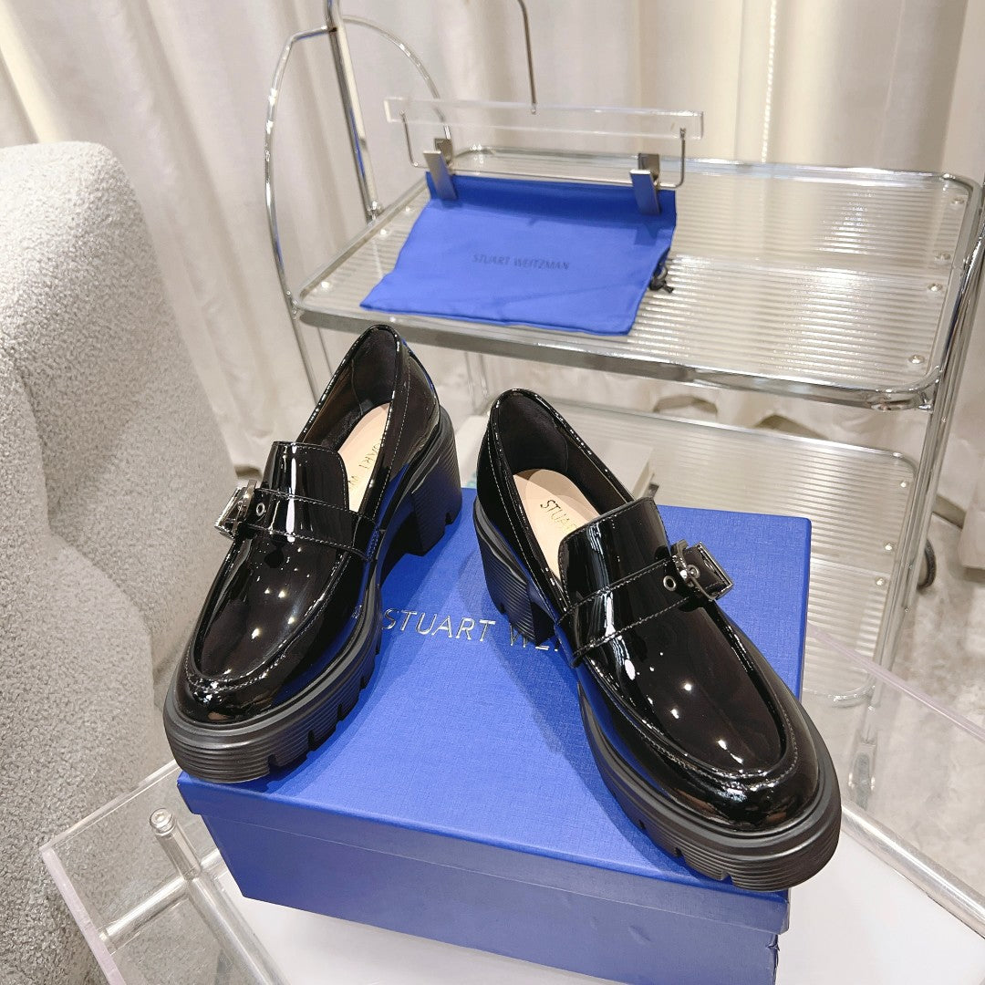Z2P36A25 Popular high-quality leather Shoes（heel-height 6cm）
