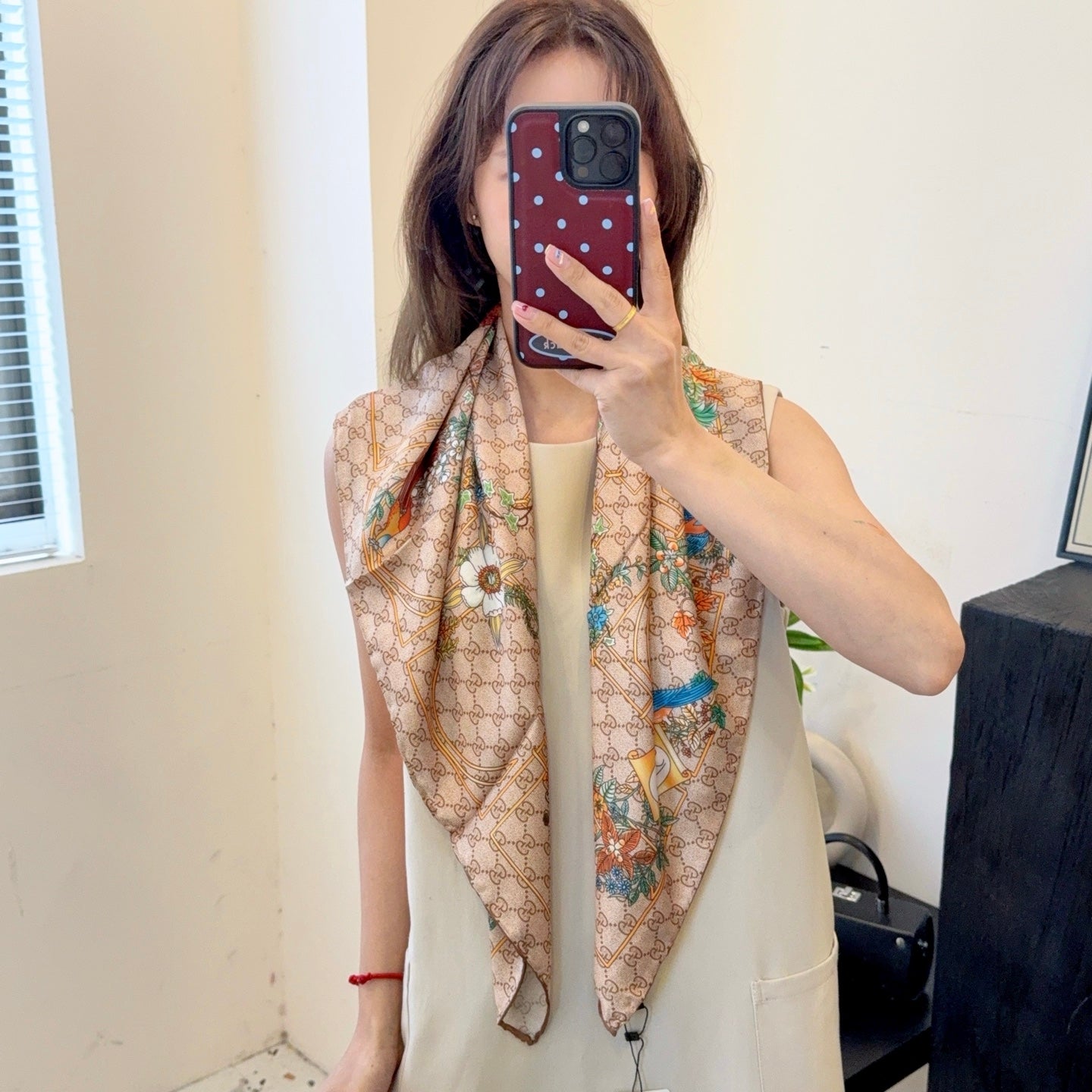 W1Z35B212 Popular Silk Scarve