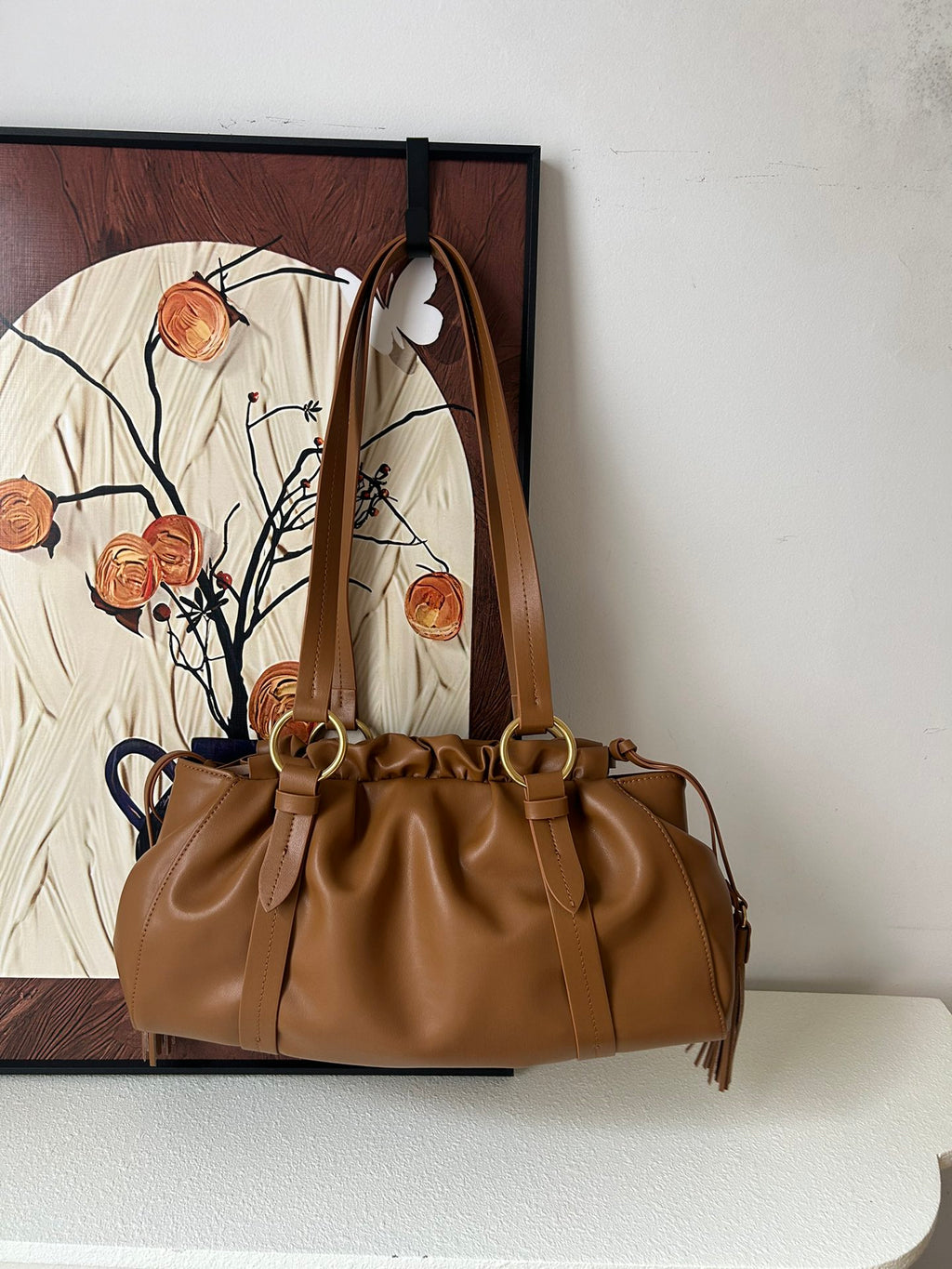 B1W25A79 Popular leather bag
