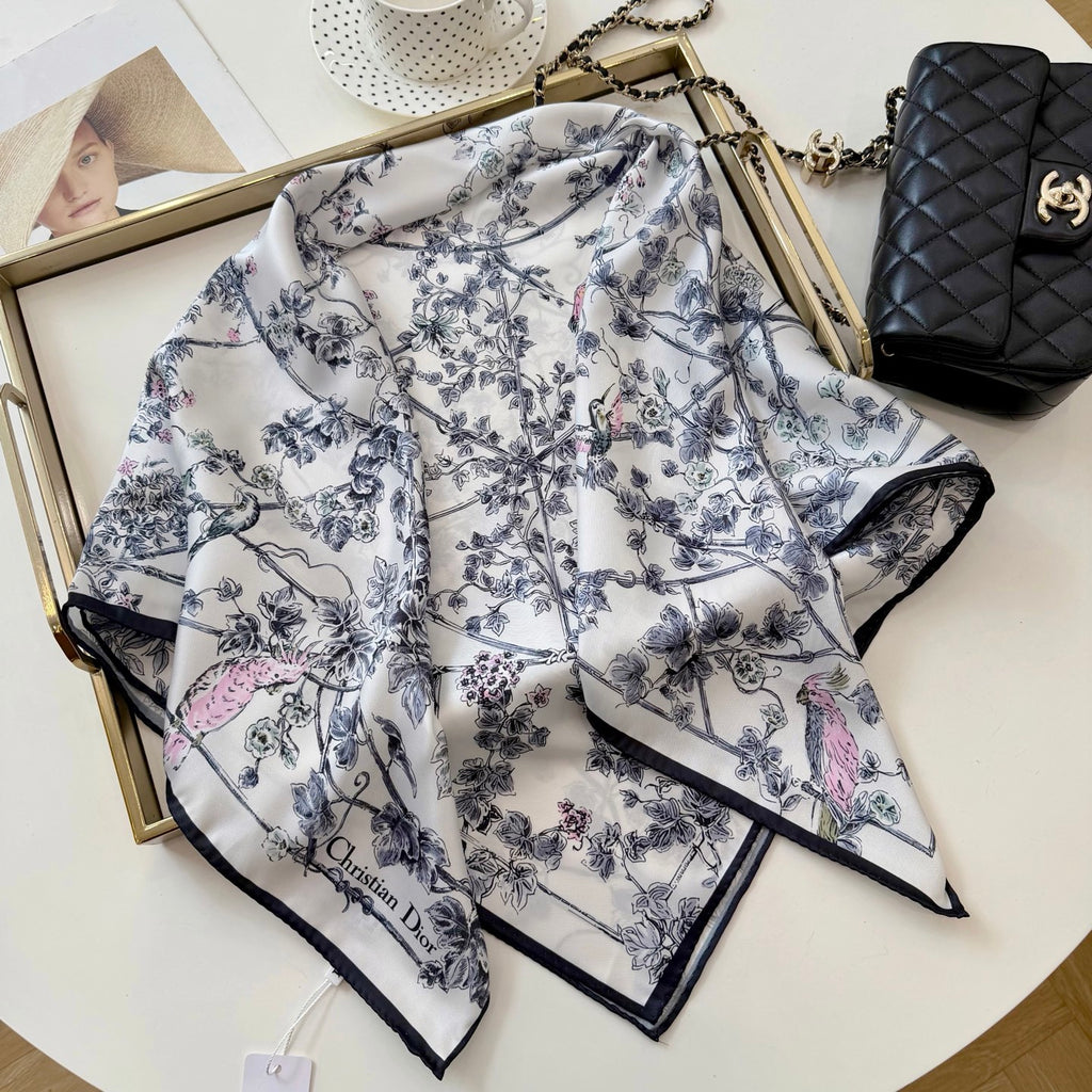 W1N36D19 Popular Silk Scarve