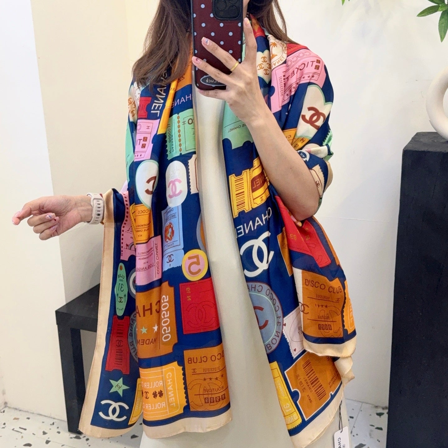 W1Z35C198  Popular Silk Scarve