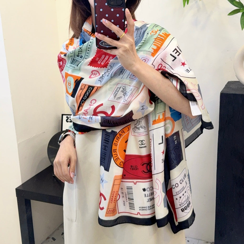 W1Z35C198  Popular Silk Scarve