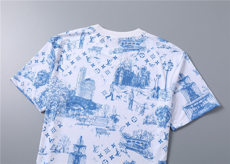 U1W35E107  Popular shirt and shorts set