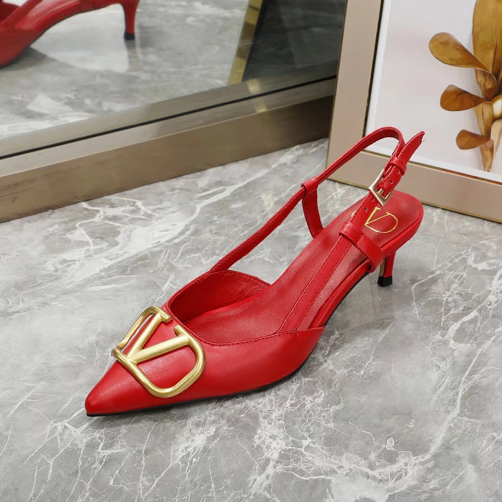 Z2R45VL19 Popular leather  High heels