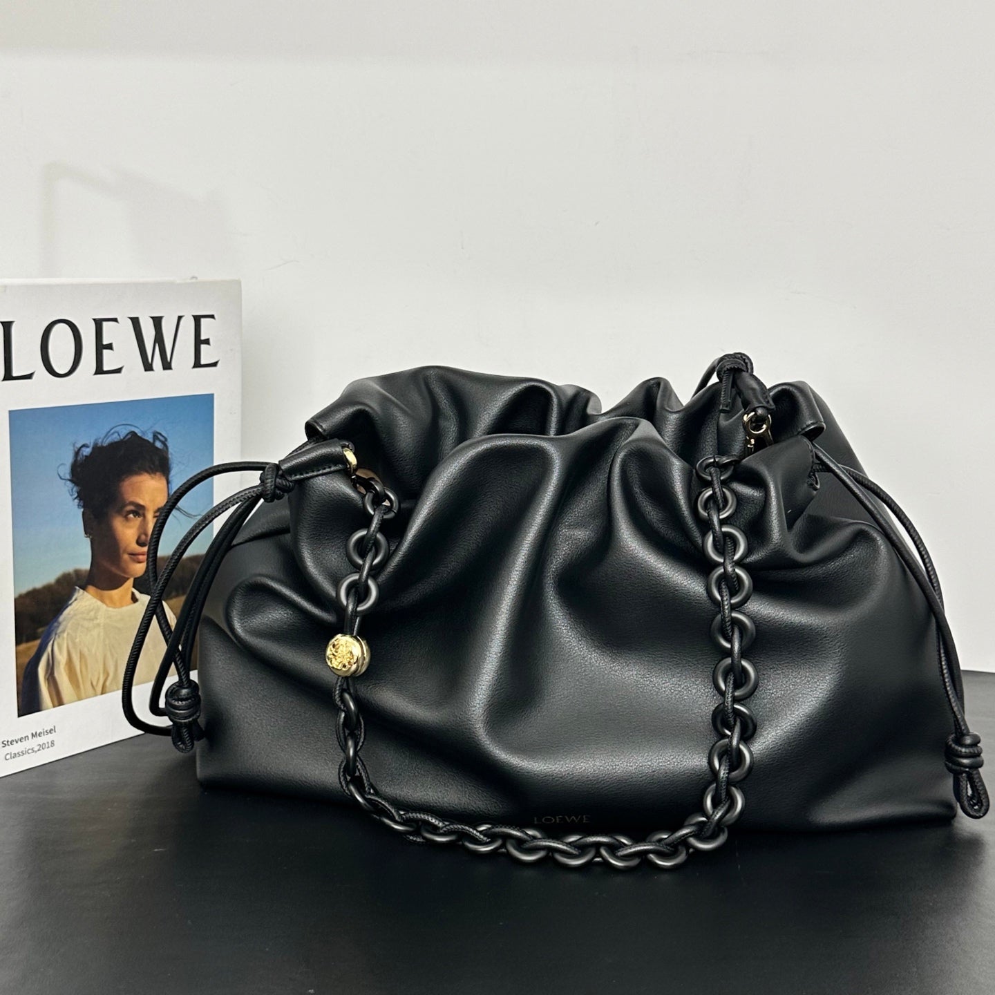 B1R66A14 Popular leather bag