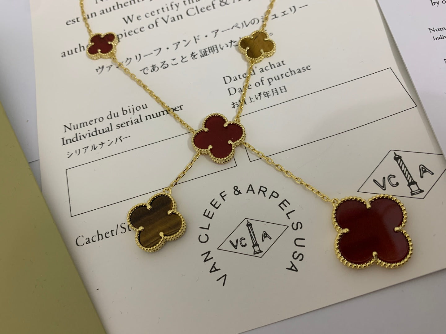 X5X53VA182K Popular 6 flowers necklaces