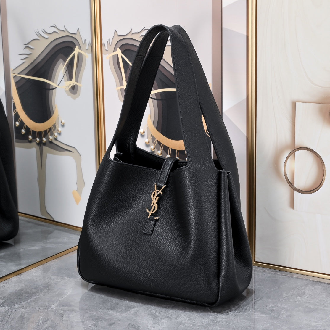 B1X64SL463 Popular leather bag