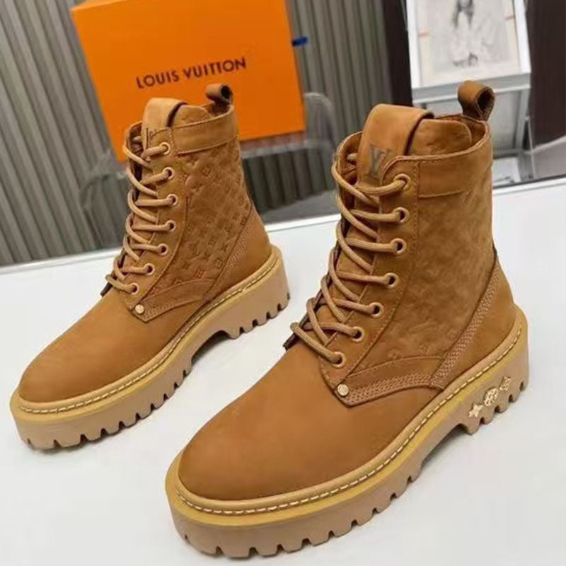Z2ZE20 Popular leather boot (top layer leather lining)