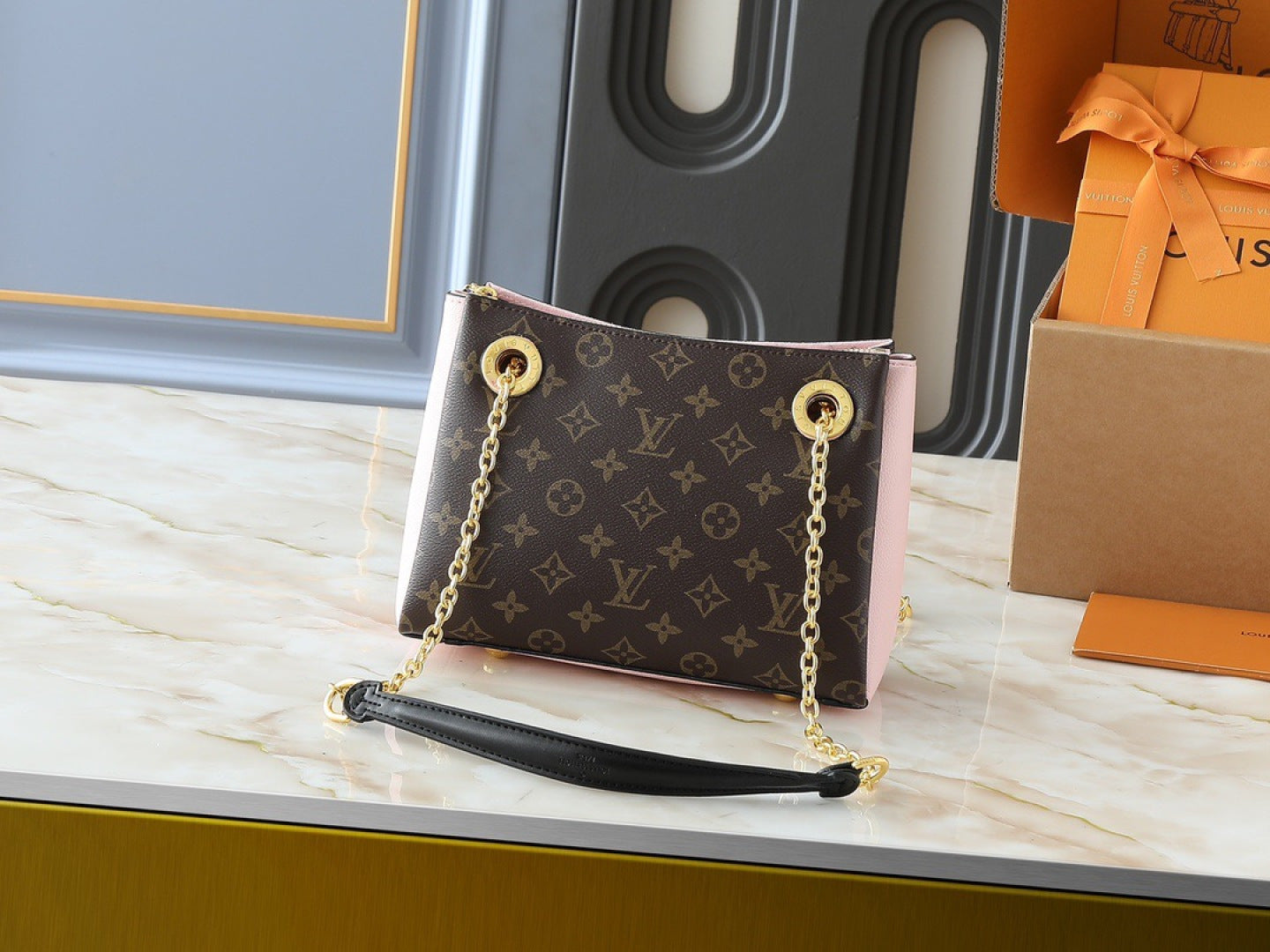 B1P36E75 Popular leather bag