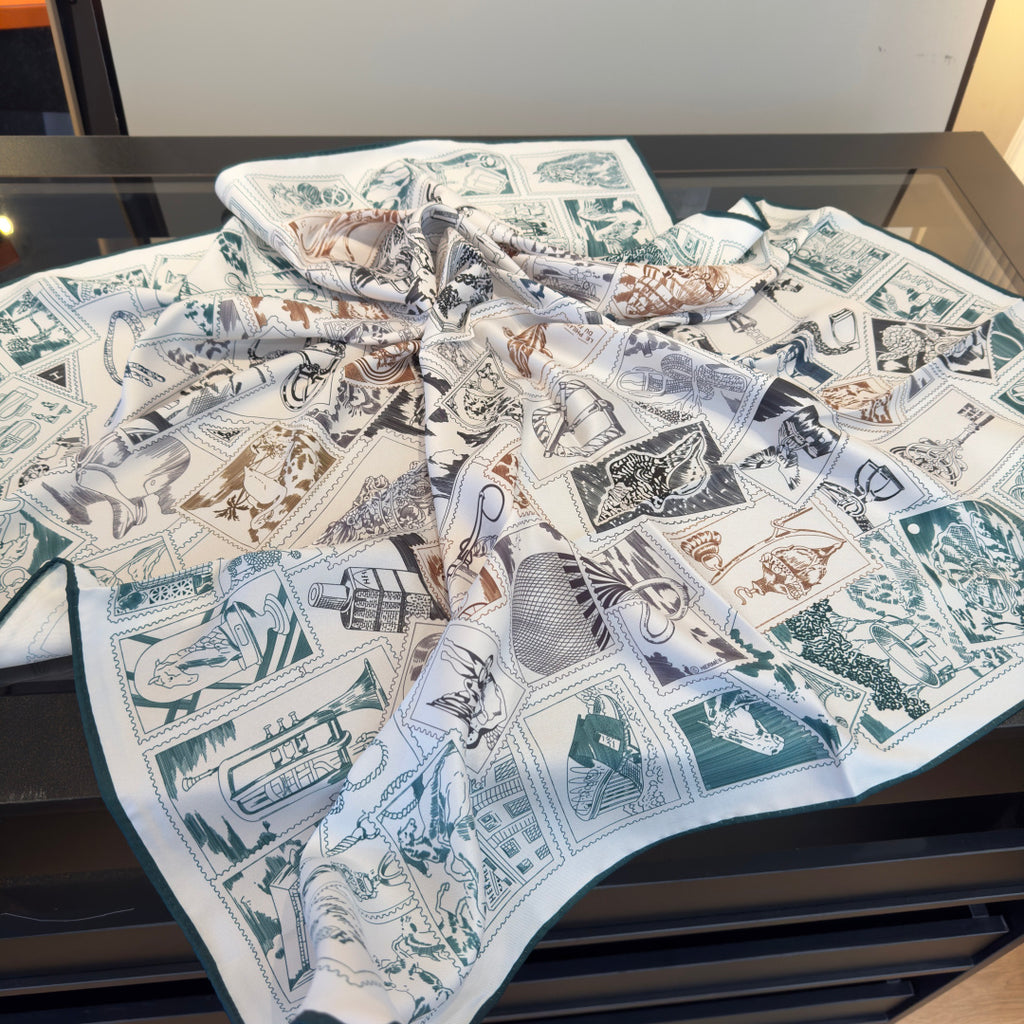 W1N46H34 Popular Silk Scarve