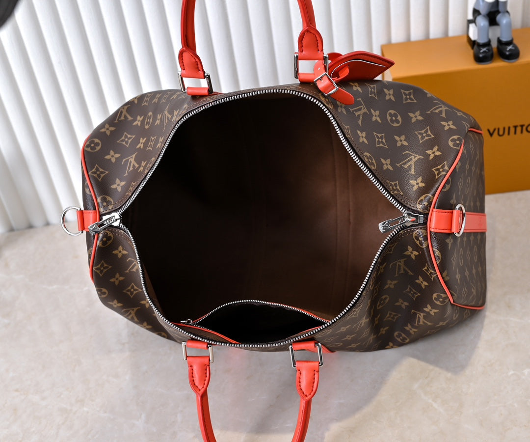 B1N165E89 Popular   leather luggage bags
