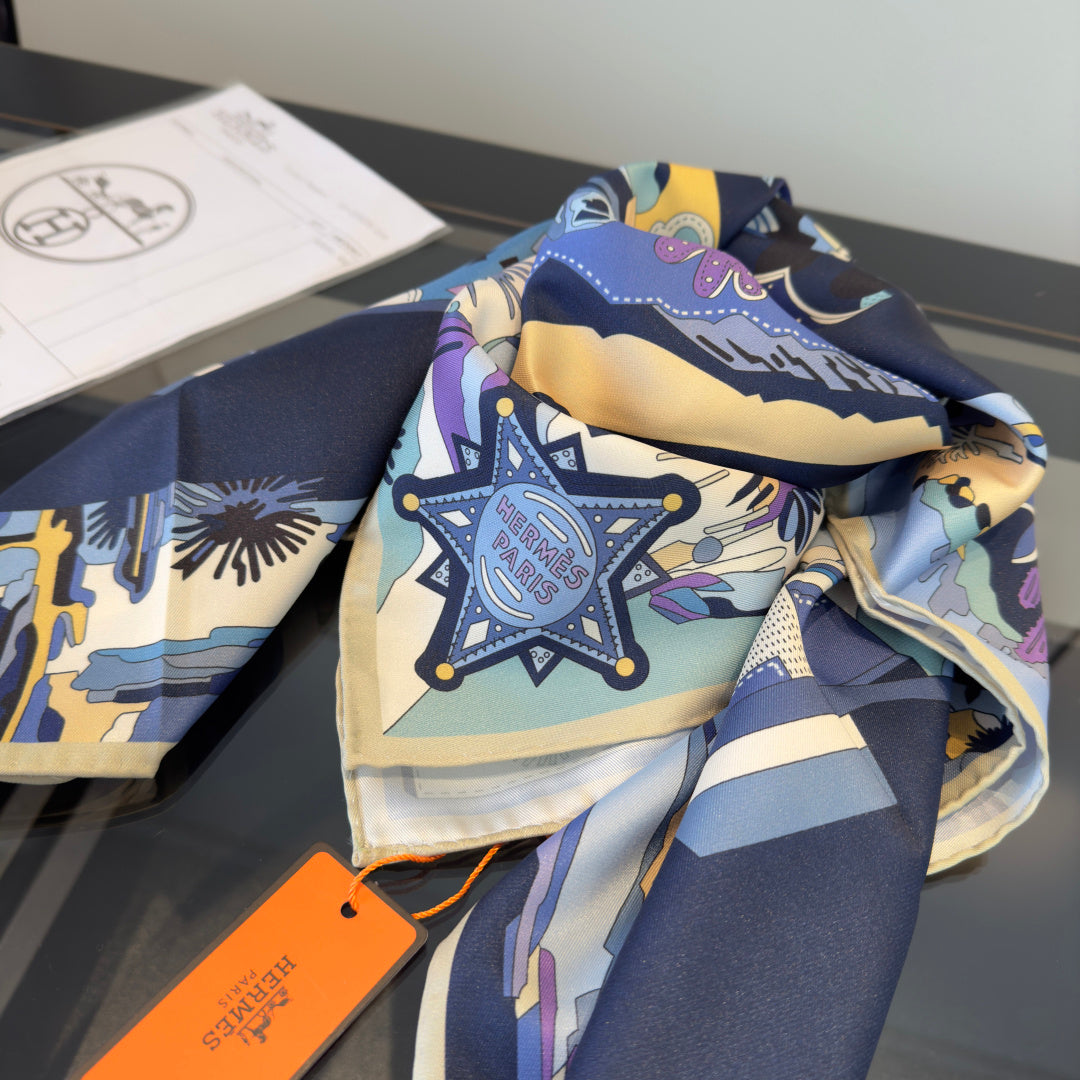 W1N46H22 Popular Silk Scarve