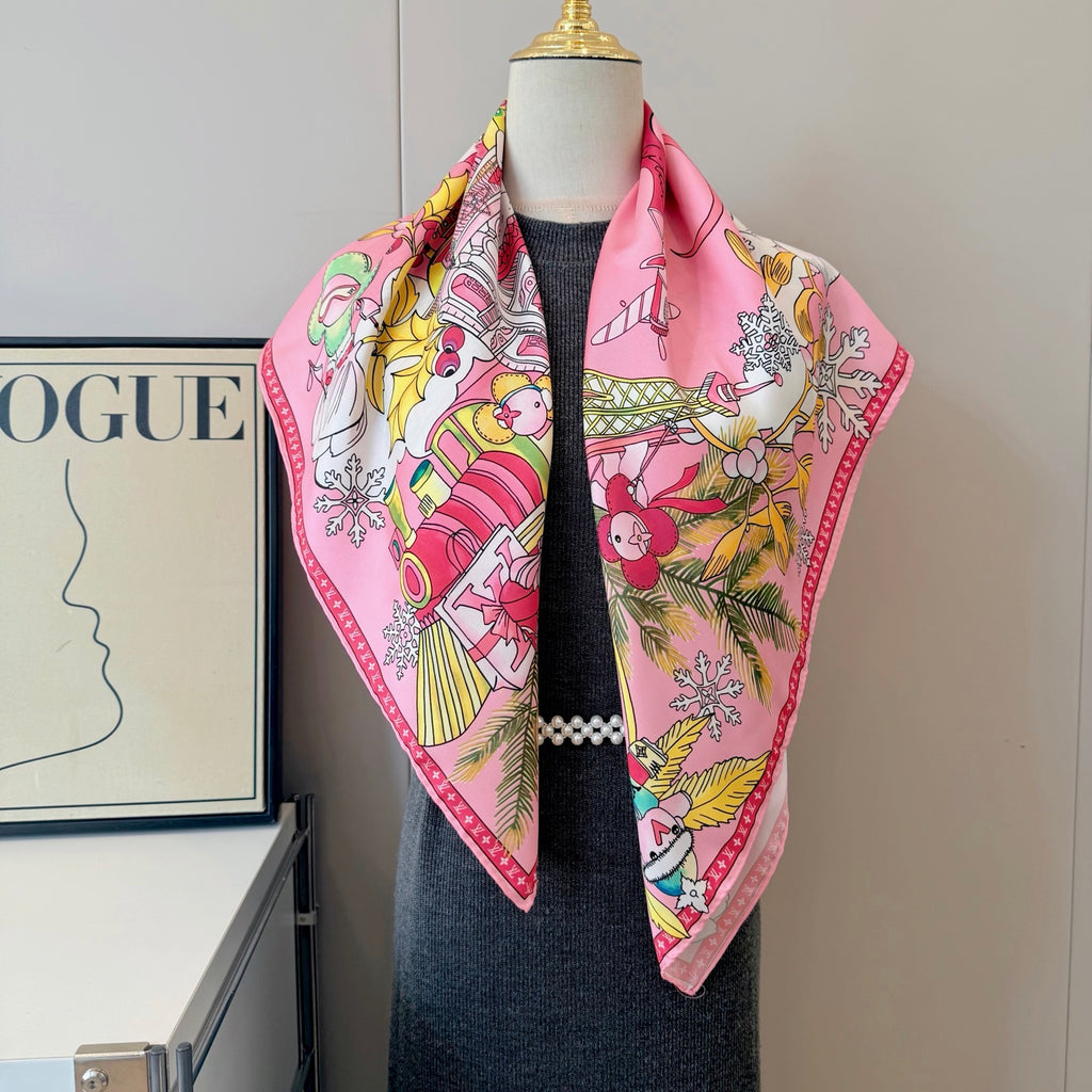 W1N36E6 Popular Silk Scarve