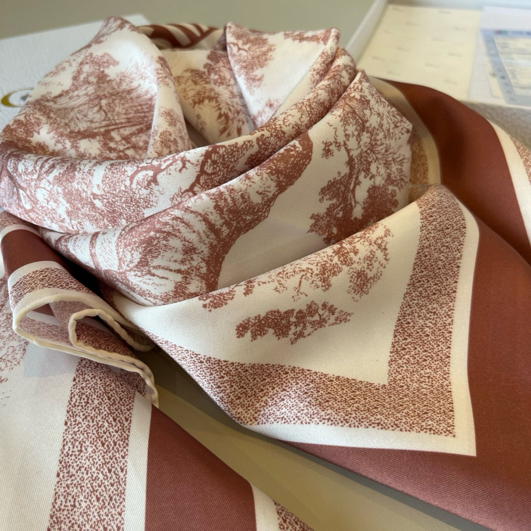 W1N46D35 Popular Silk Scarve