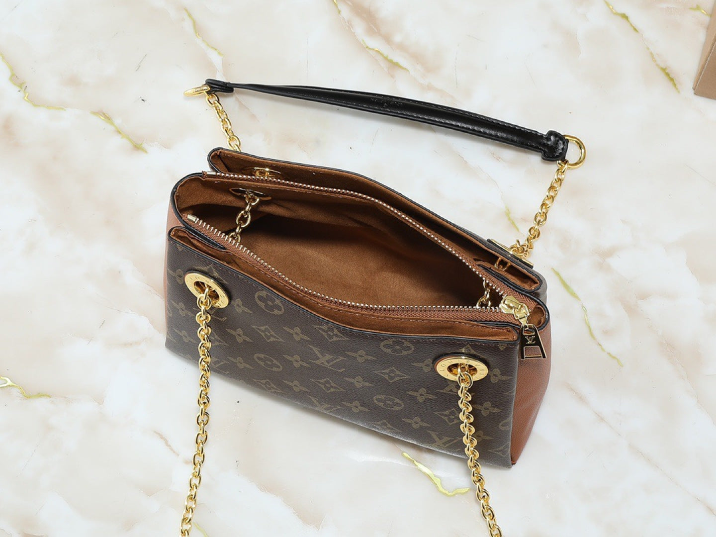 B1P36E75 Popular leather bag