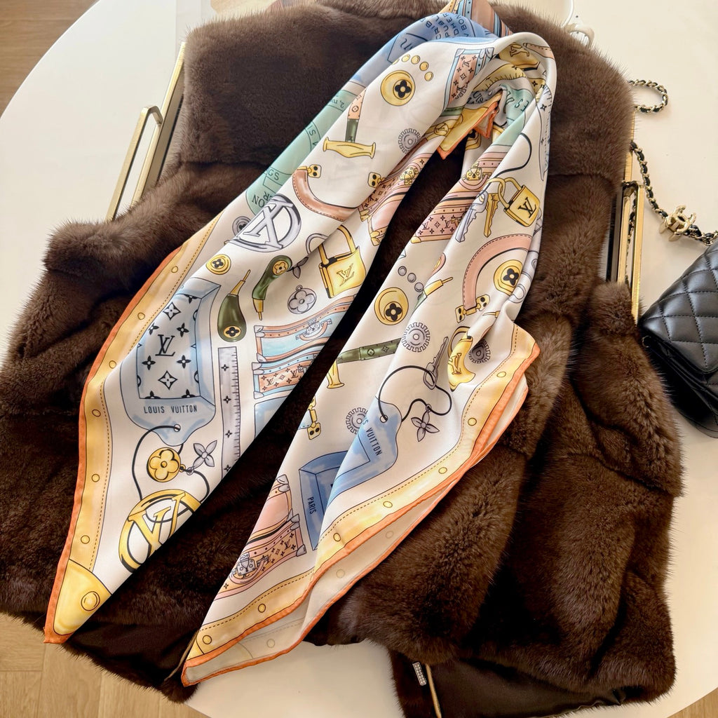 W1N36E18 Popular Silk Scarve