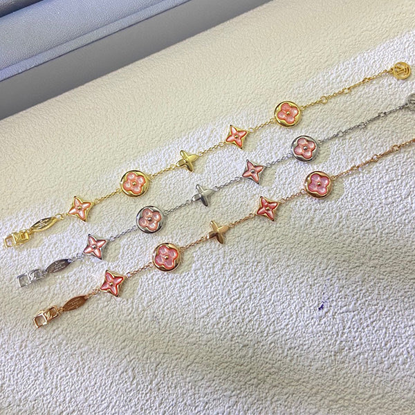X5N76E41k Popular  Bracelets(mini 4 flower)