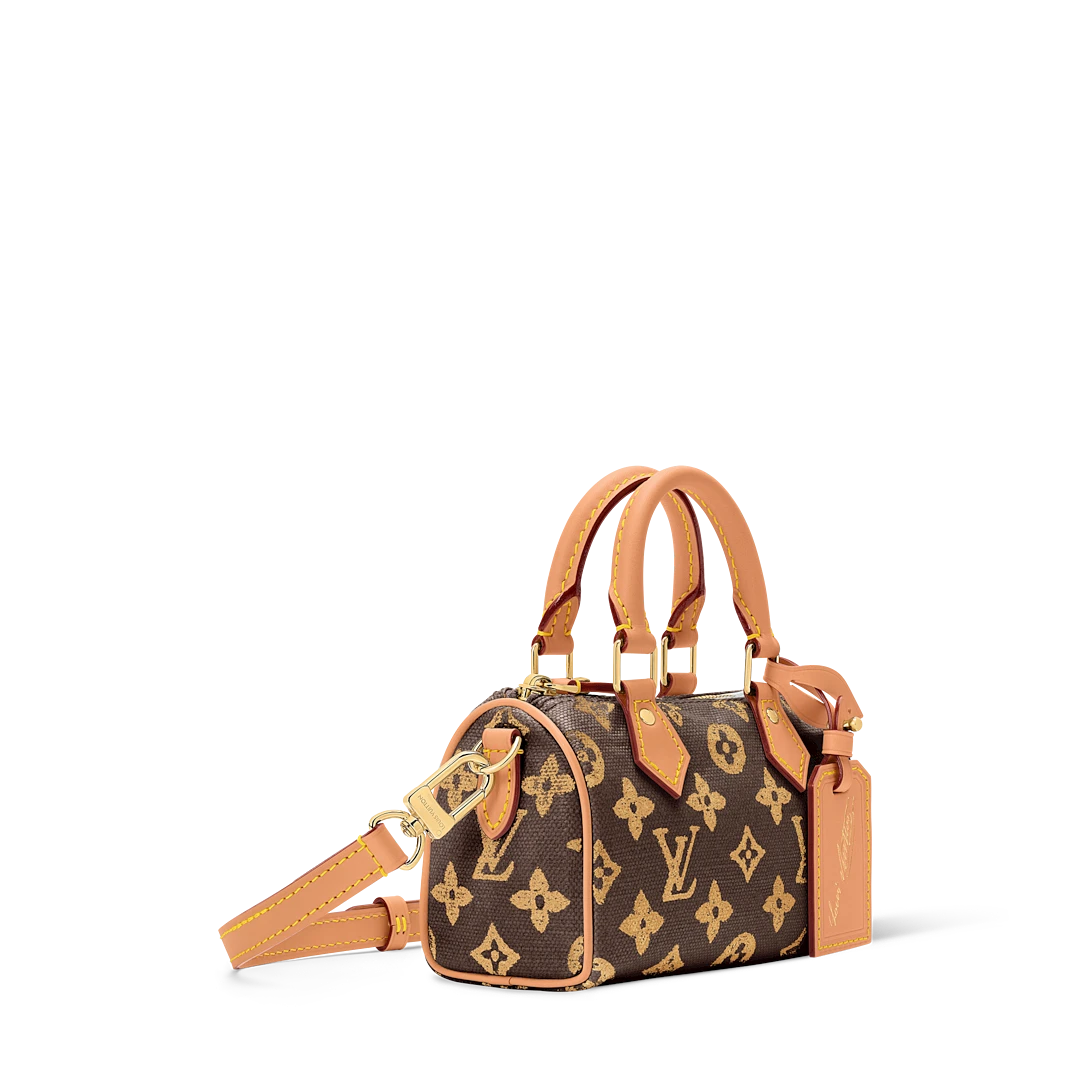 B1R76E38 Trendy classic high-quality coated canvas bags