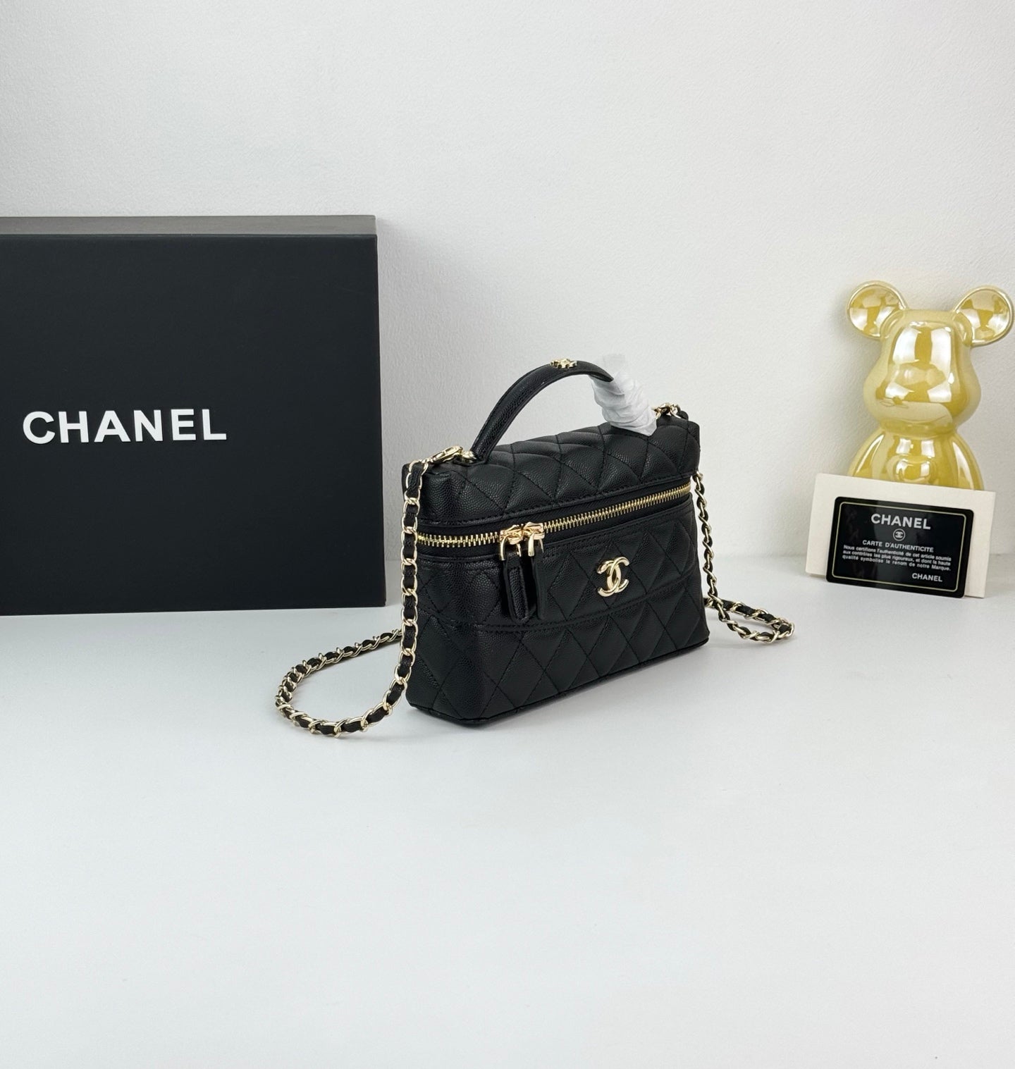 B1Q55C3 Popular   leather caviar bag