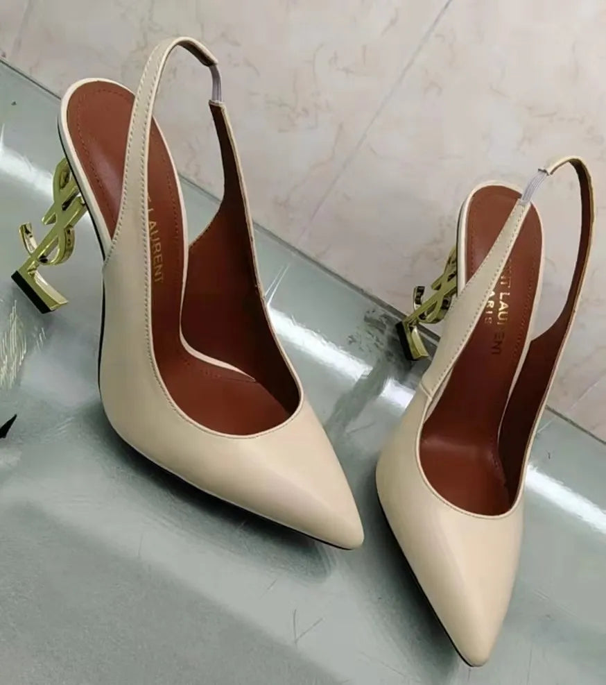Z2XSL154 Popular leather high heels(10.5cm)