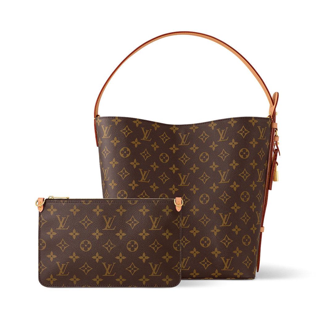 B1R76E21 Trendy classic high-quality coated canvas bags