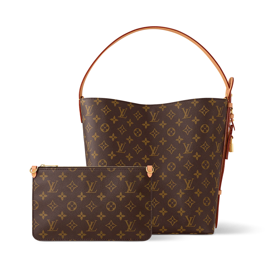 B1R76E21 Trendy classic high-quality coated canvas bags