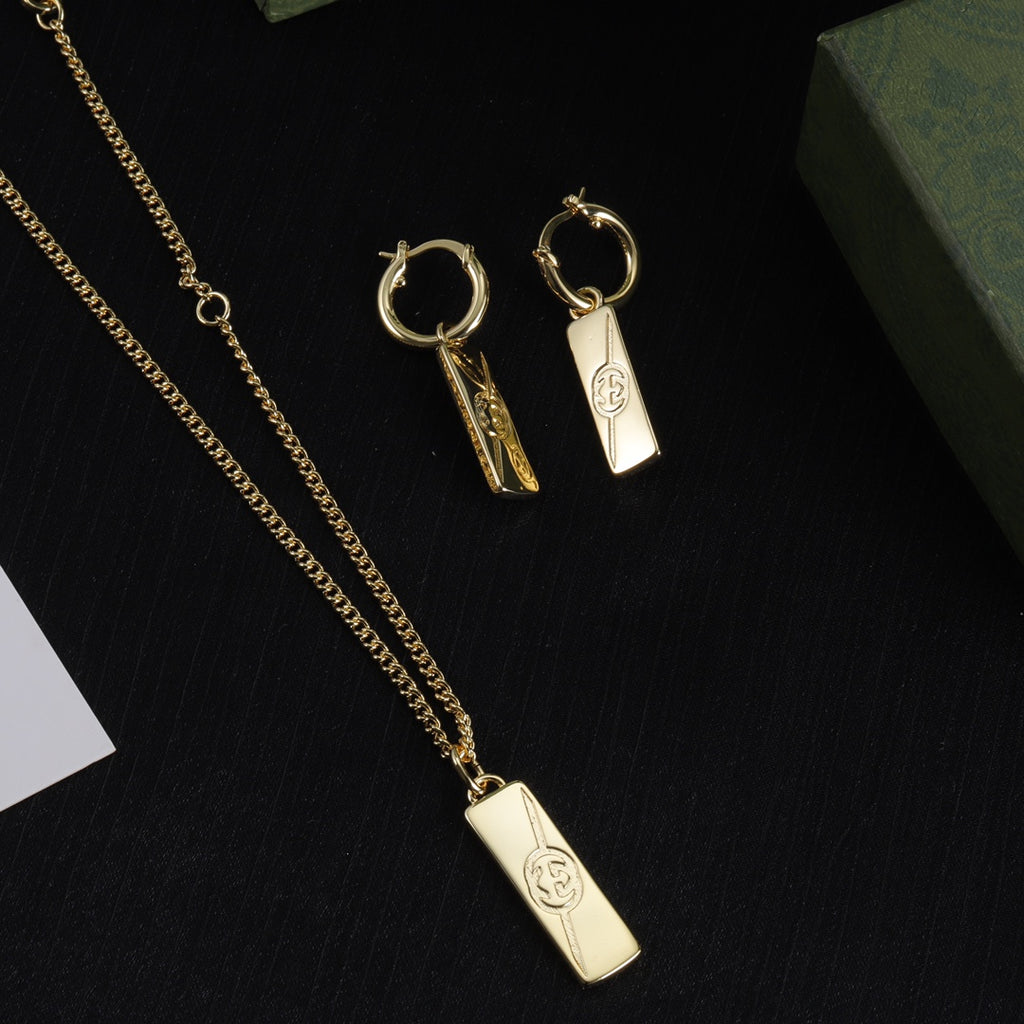 X1Q85B154X Popular Necklace. Earrings