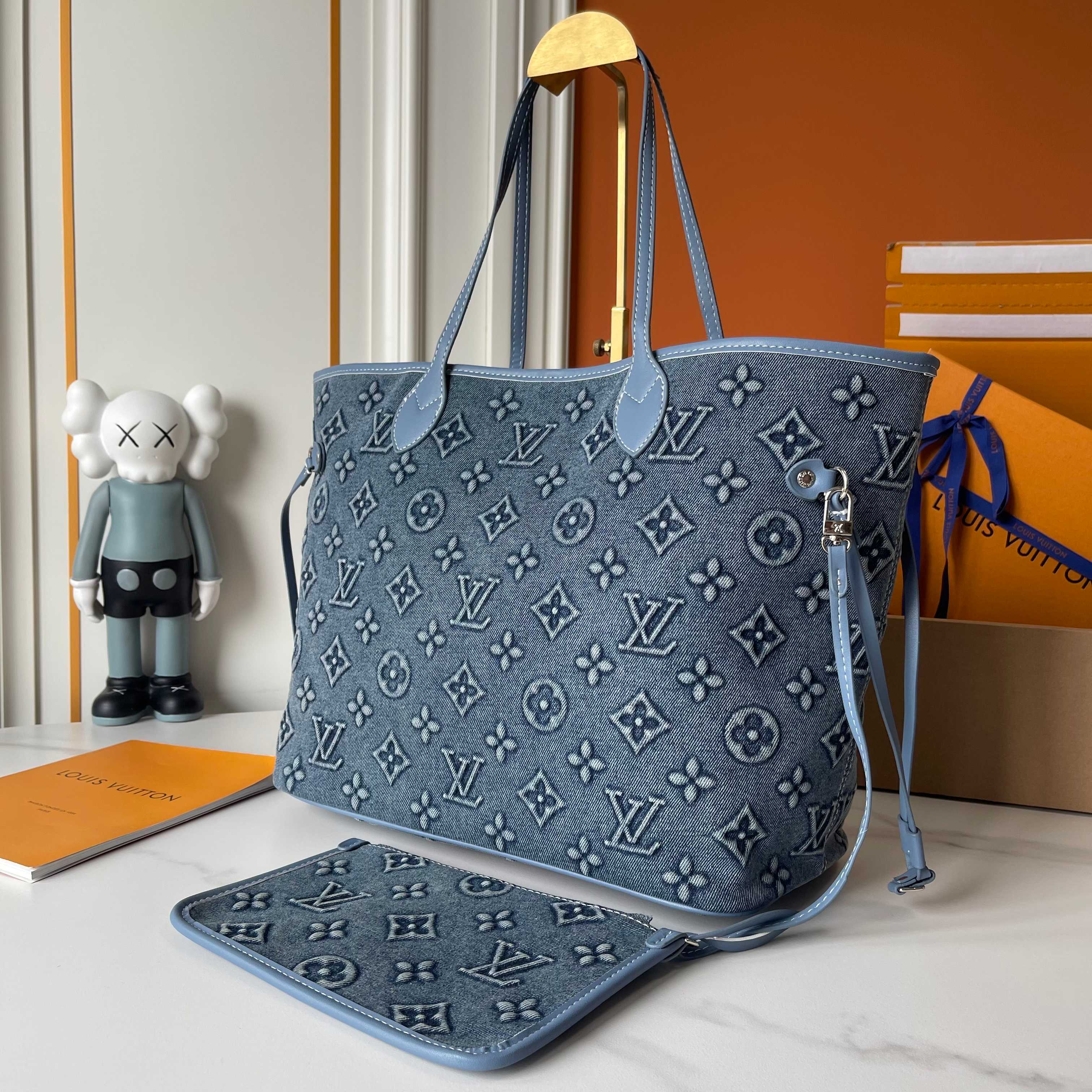 B1P46E90 Popular denim material bag