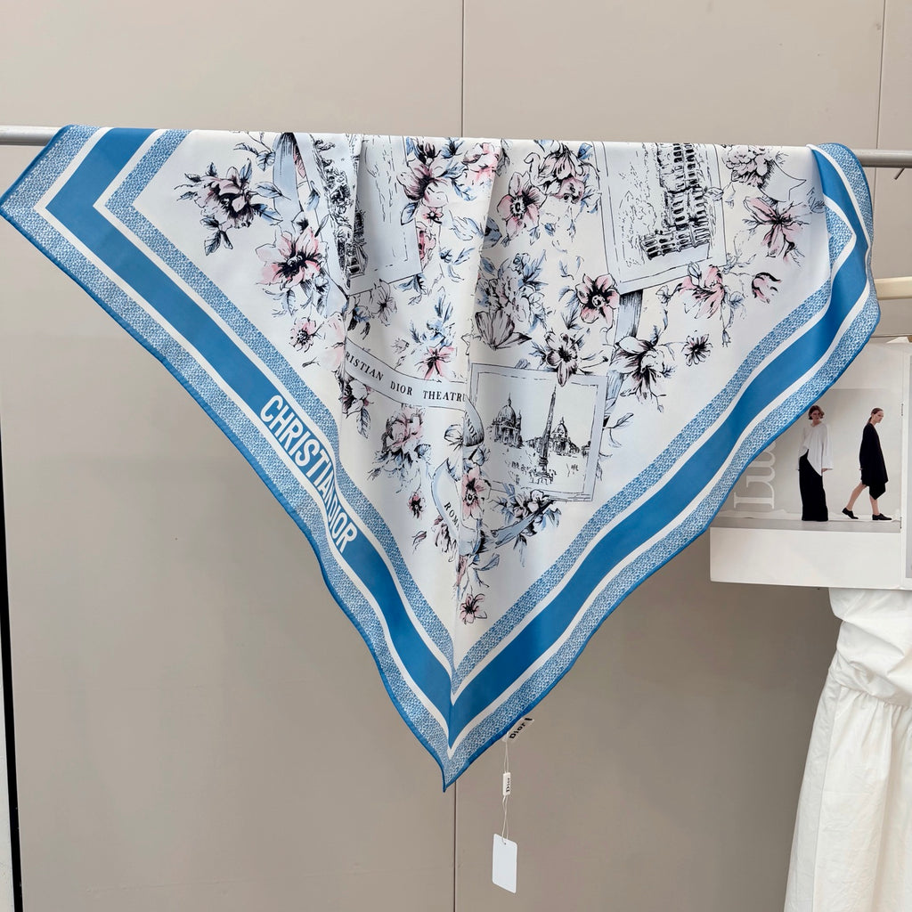 W1N36D21 Popular Silk Scarve