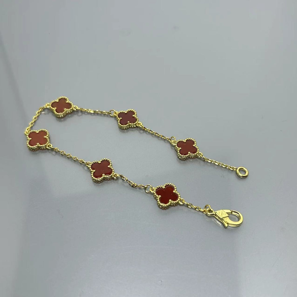X5X94VA183K  Popular bracelets 6 flowers mini size 0.9cm flower