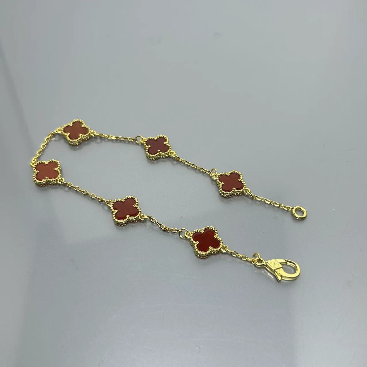 X5X94VA183K  Popular bracelets 6 flowers mini size 0.9cm flower