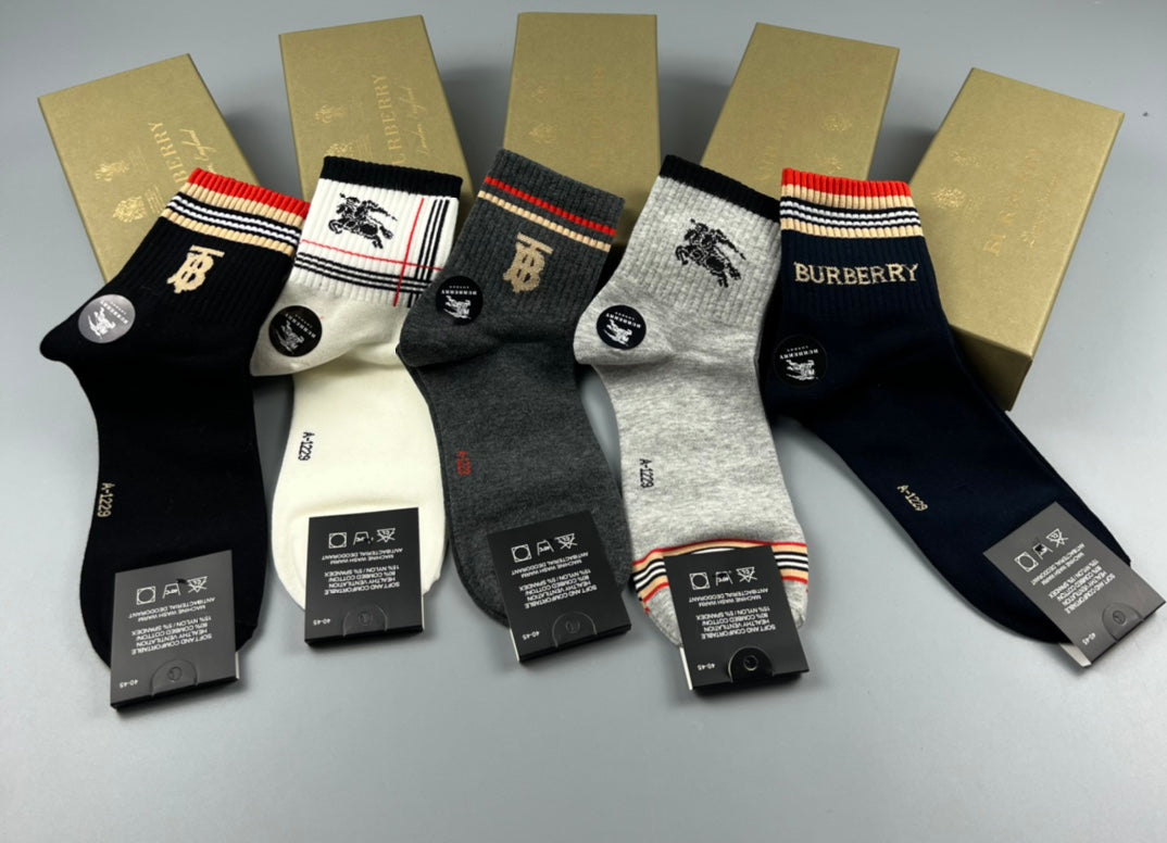 S1Q35R12 Popular socks(5 pairs )