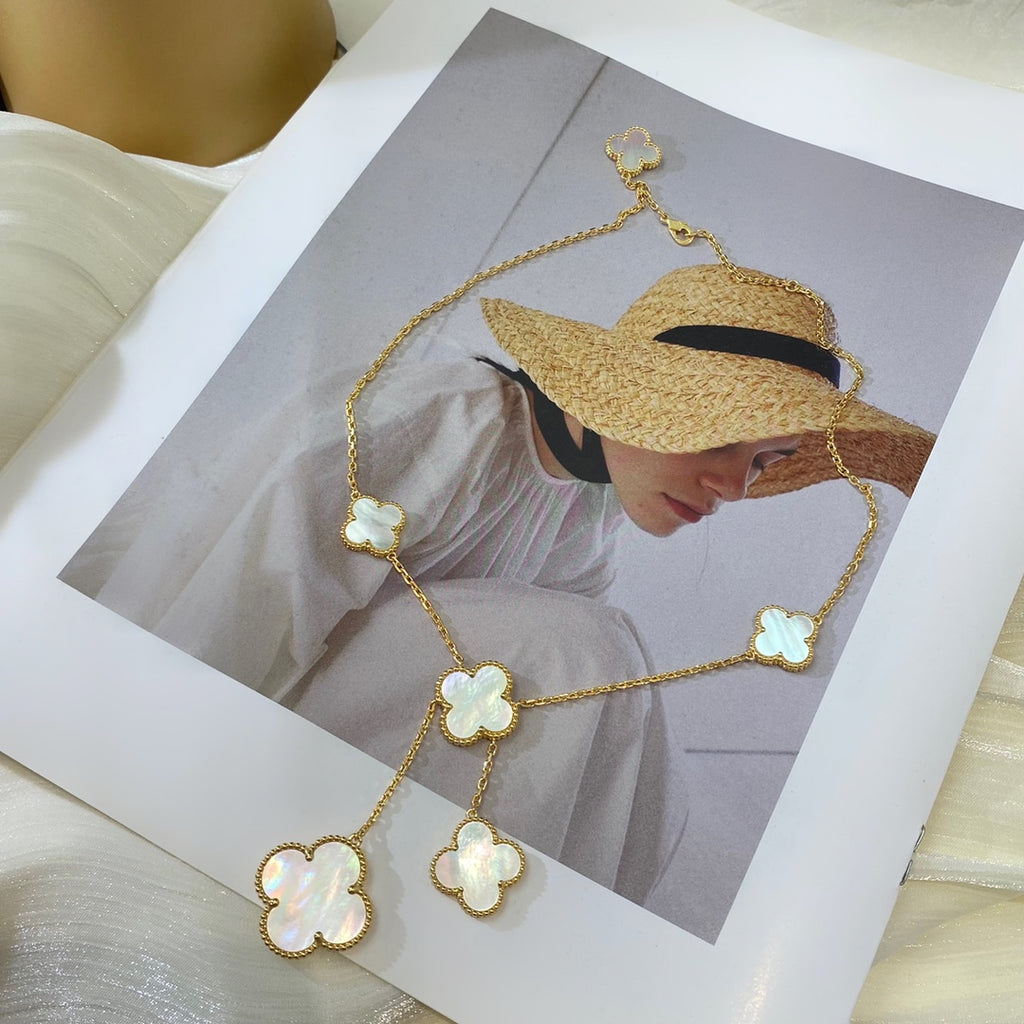 X5X53VA182K Popular 6 flowers necklaces