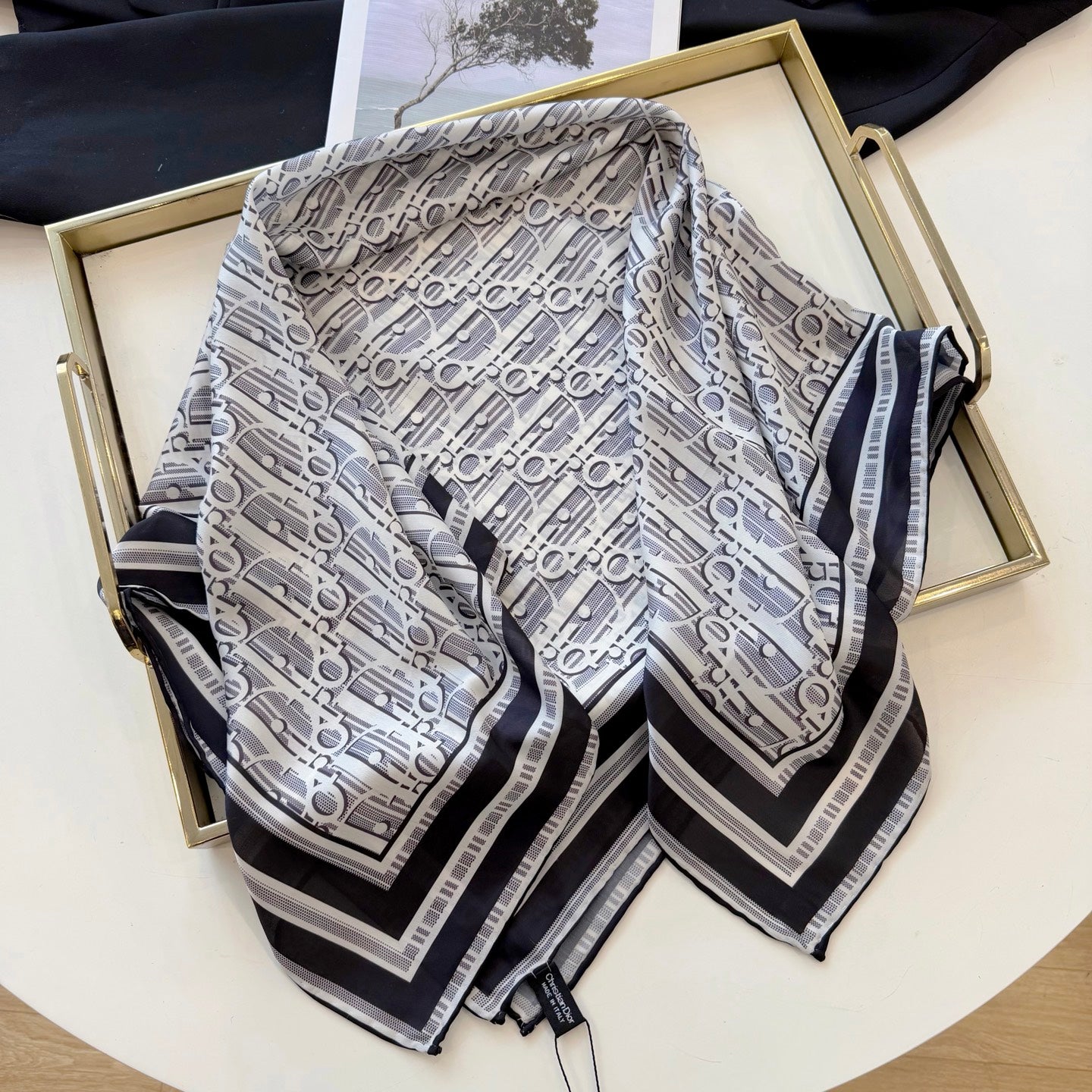 W1N46D11 Popular Silk Scarve