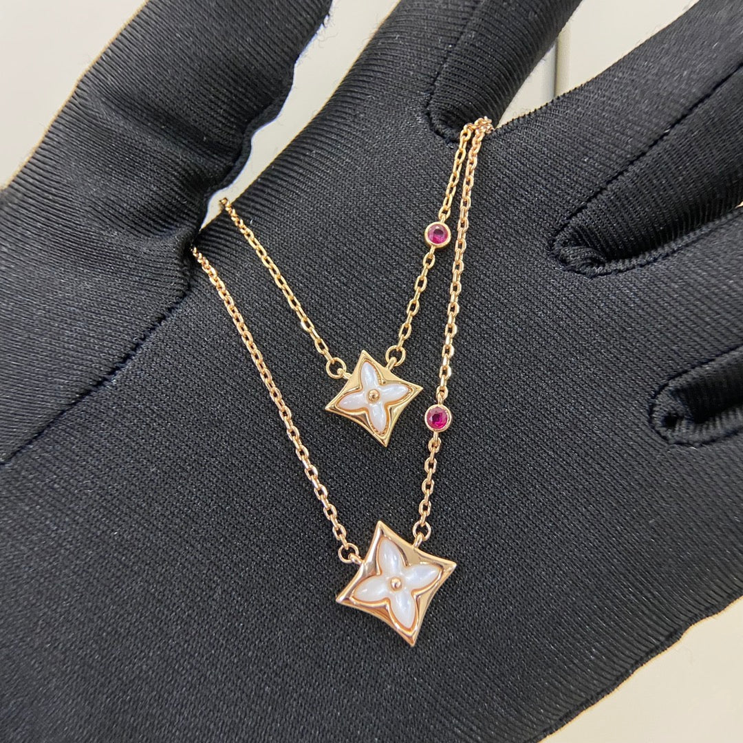 X5N76E22X Popular Necklaces（A set of two items)