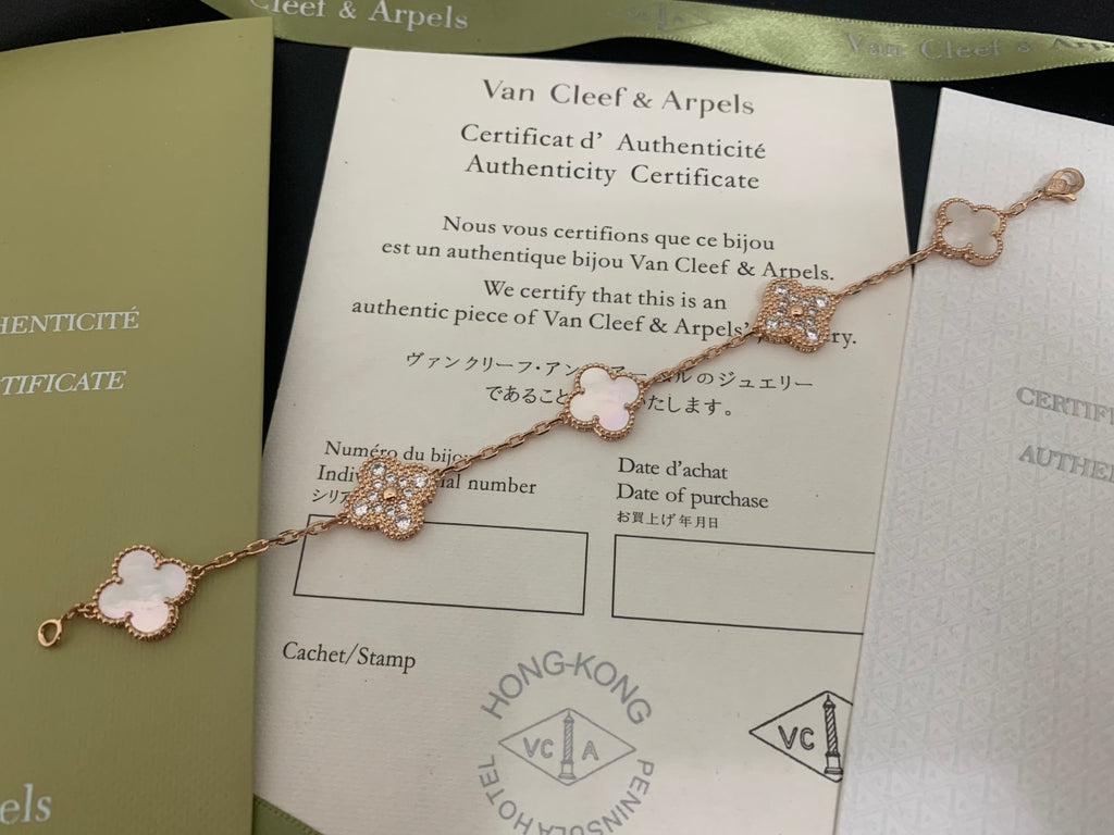 X5X53VA179K  Popular bracelets 5 flowers normal size1.5cm flower